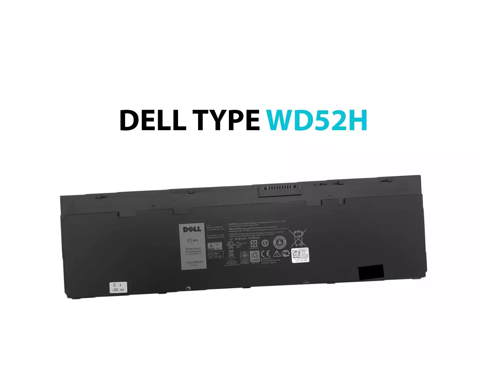 BATERIA DELL 7440 TYPE WD52H 7.4v 45Wh *ORIGINAL* — imagen 1
