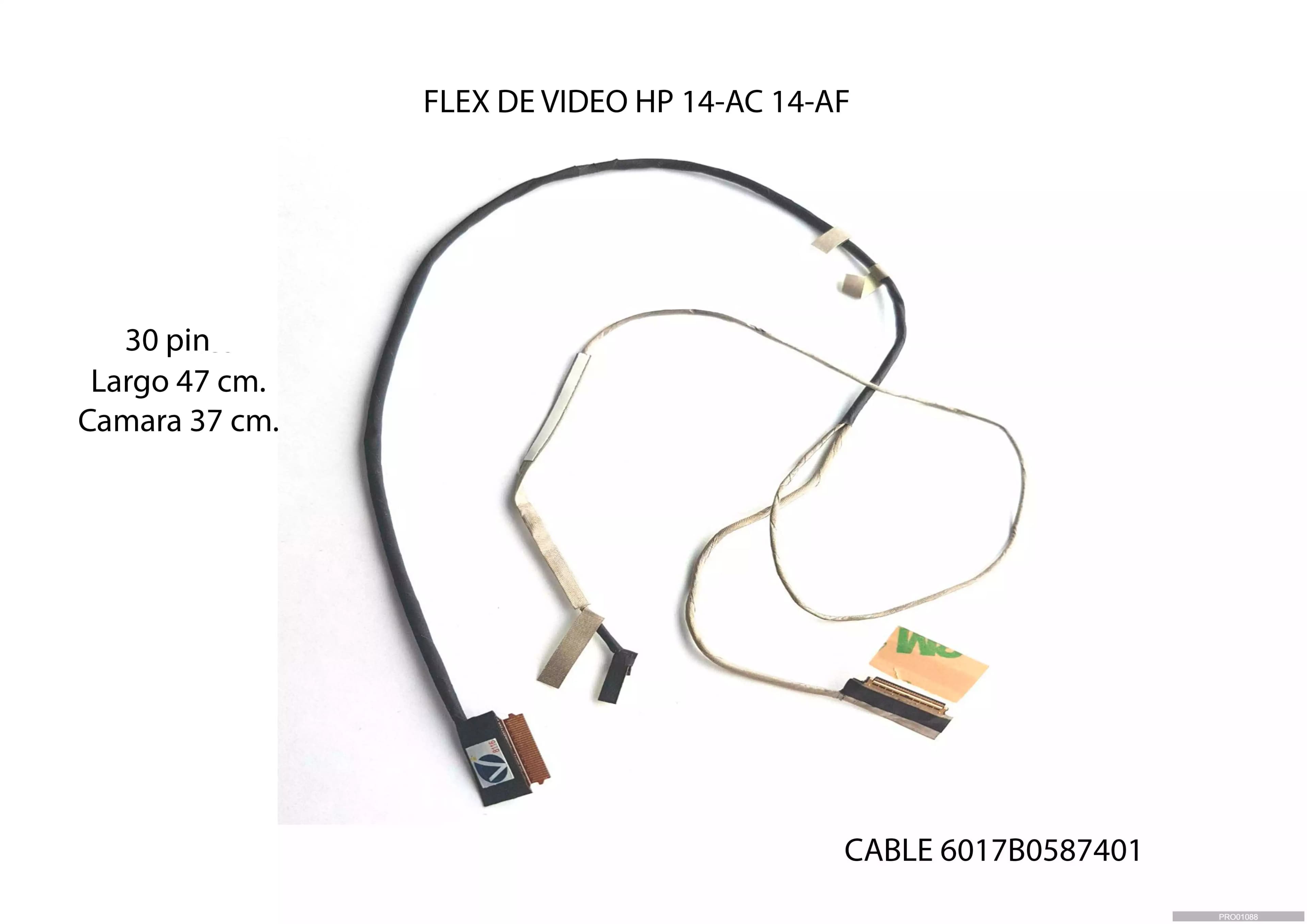 FLEX DE VIDEO HP 14-AC 14-AF 6017B0587401 — imagen 2