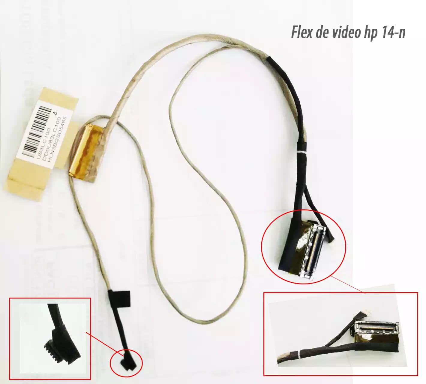 FLEX DE VIDEO HP 14-N DD0U83LC100 — imagen 1