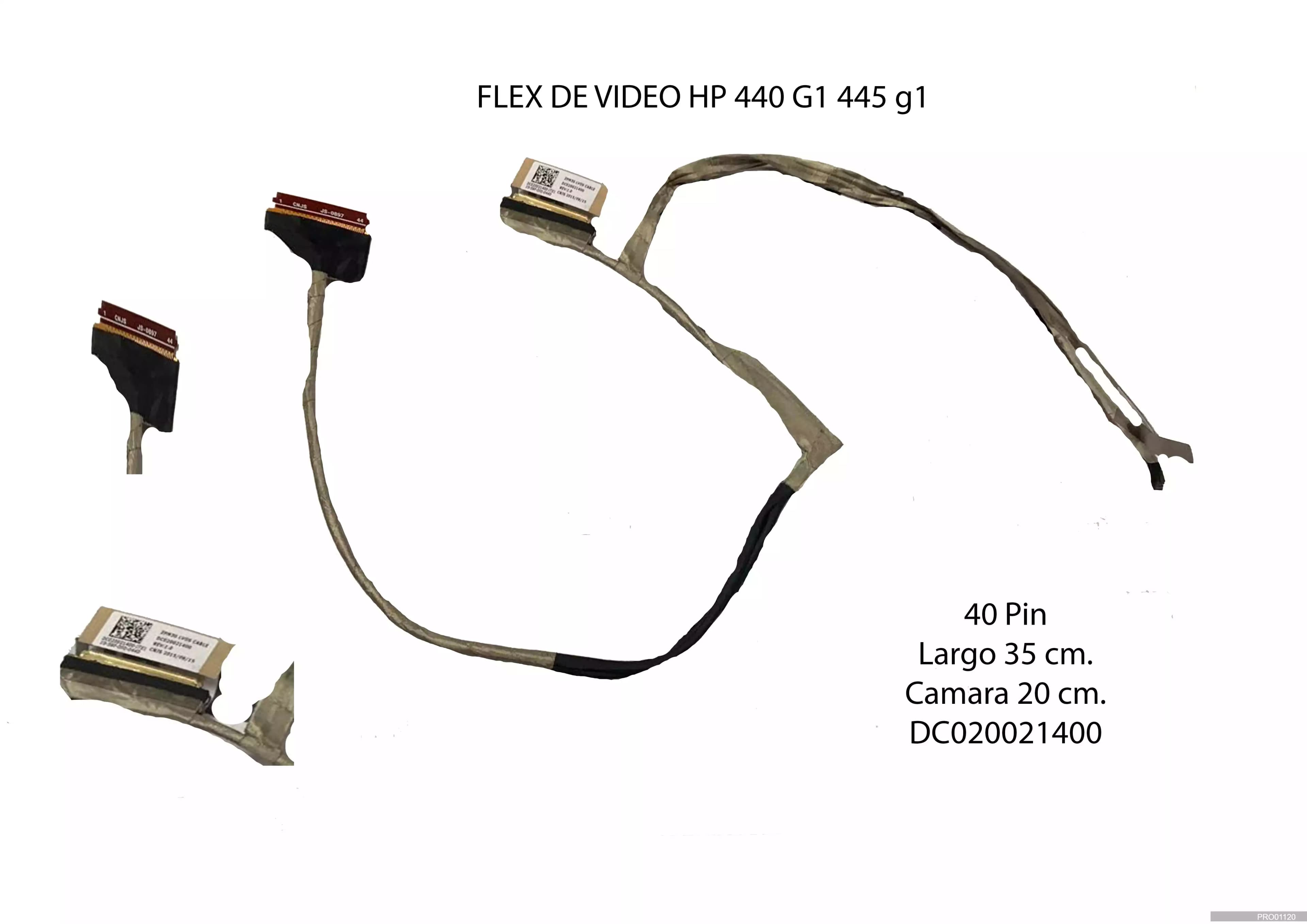 FLEX DE VIDEO HP 430 G2 ZPM30 DC020021400 — imagen 1