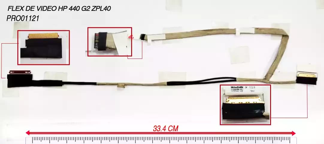FLEX DE VIDEO HP 440 G2 ZPL40 DC020020900 — imagen 1