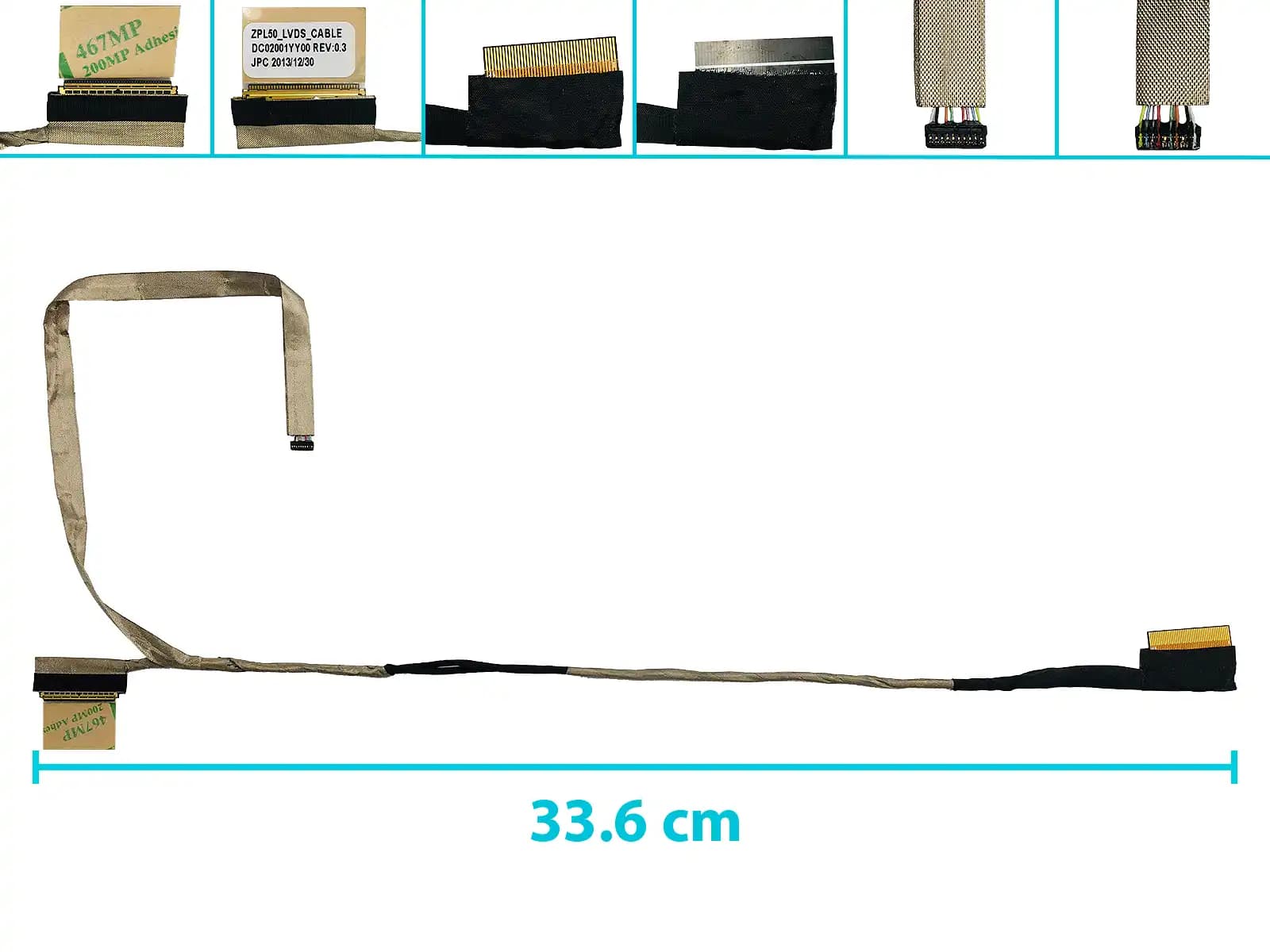 FLEX DE VIDEO HP 450 G2 DC02001YY00 (40 PINES) — imagen 3