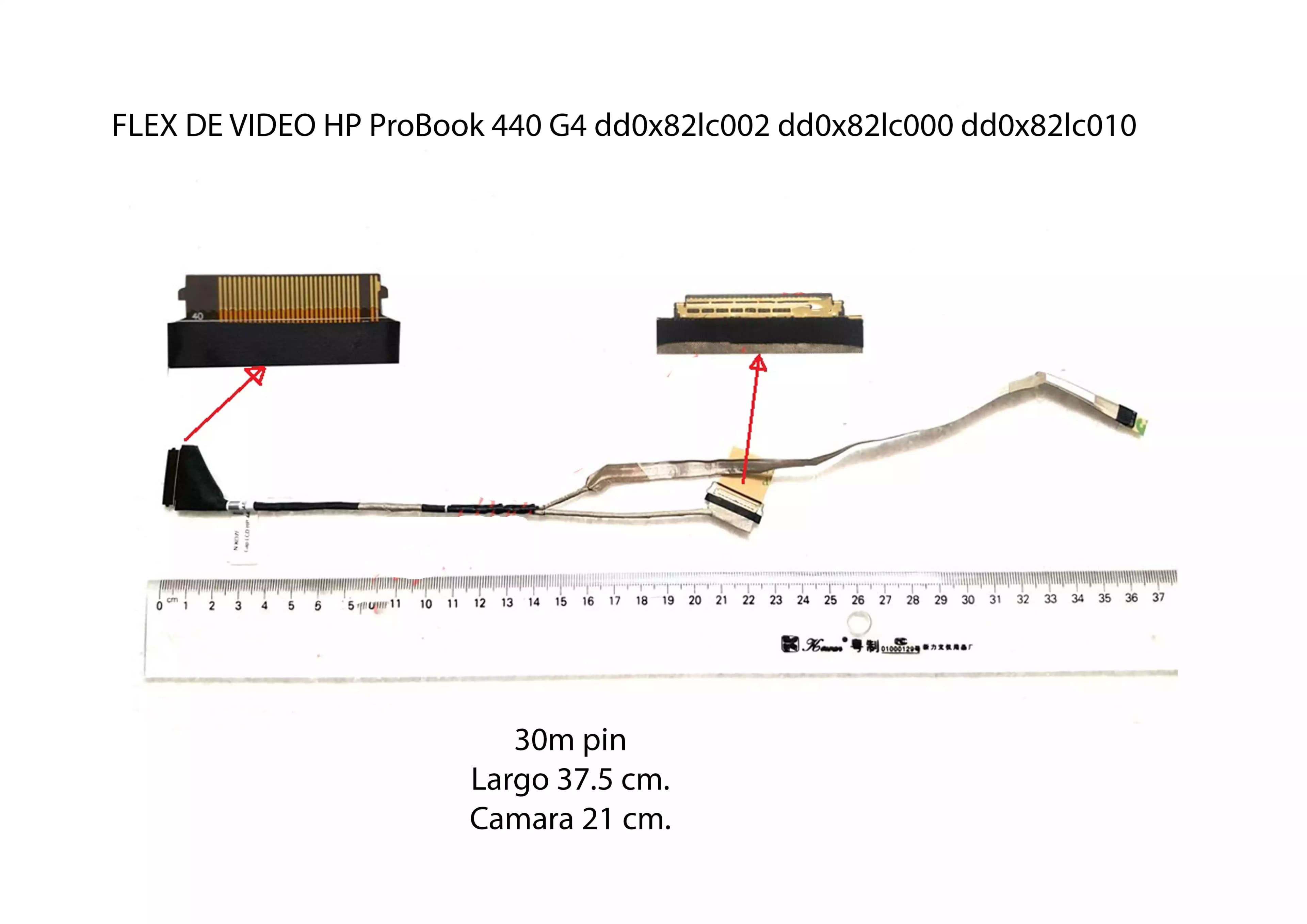 FLEX DE VIDEO HP 440 G4 DD0X82LC002 DD0X82LC000 DD0X82LC010 DD0X82LC002 — imagen 1