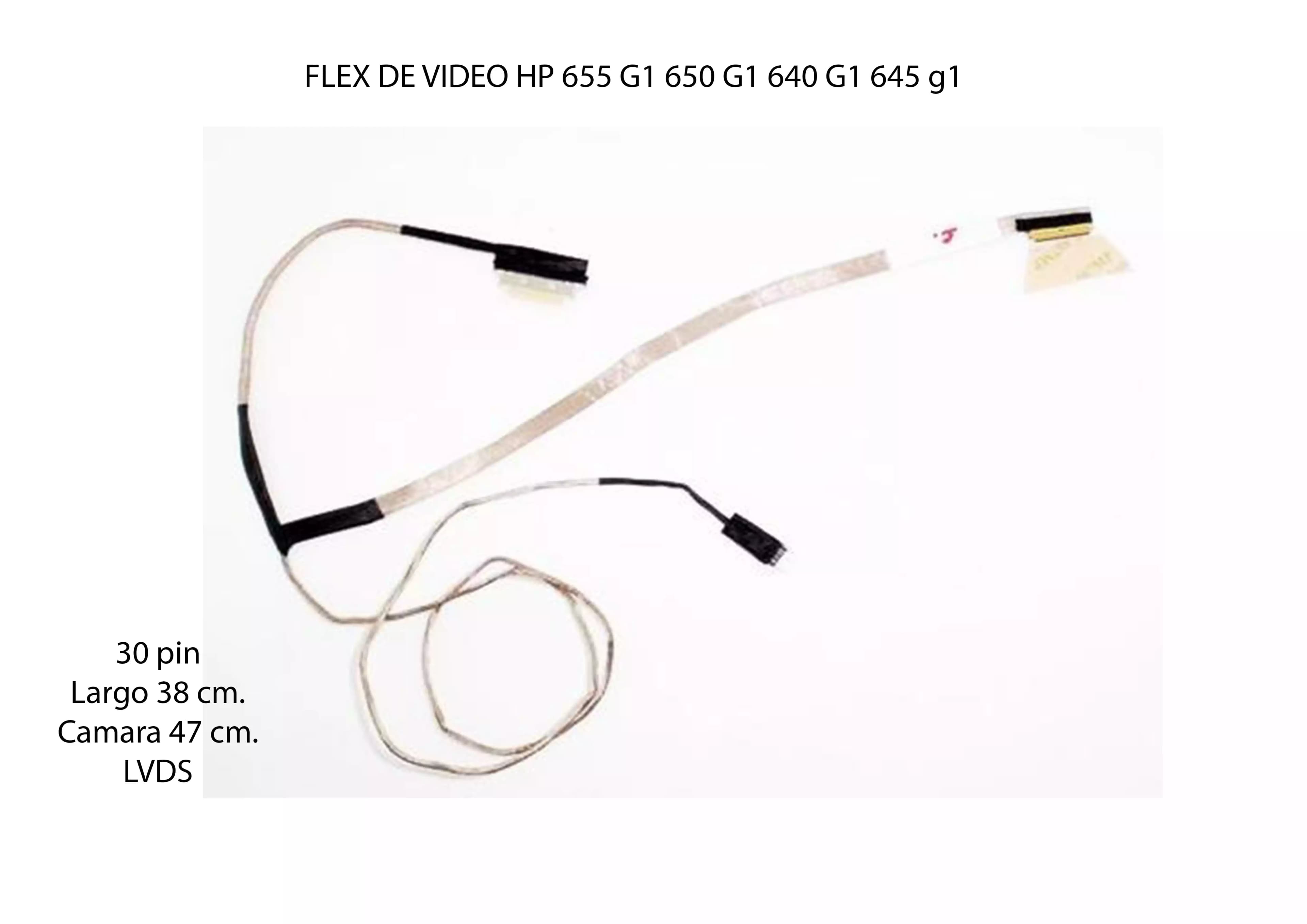 FLEX DE VIDEO HP 655 G1 650 G1 640 G1 645 g1 6017b0440201 — imagen 1