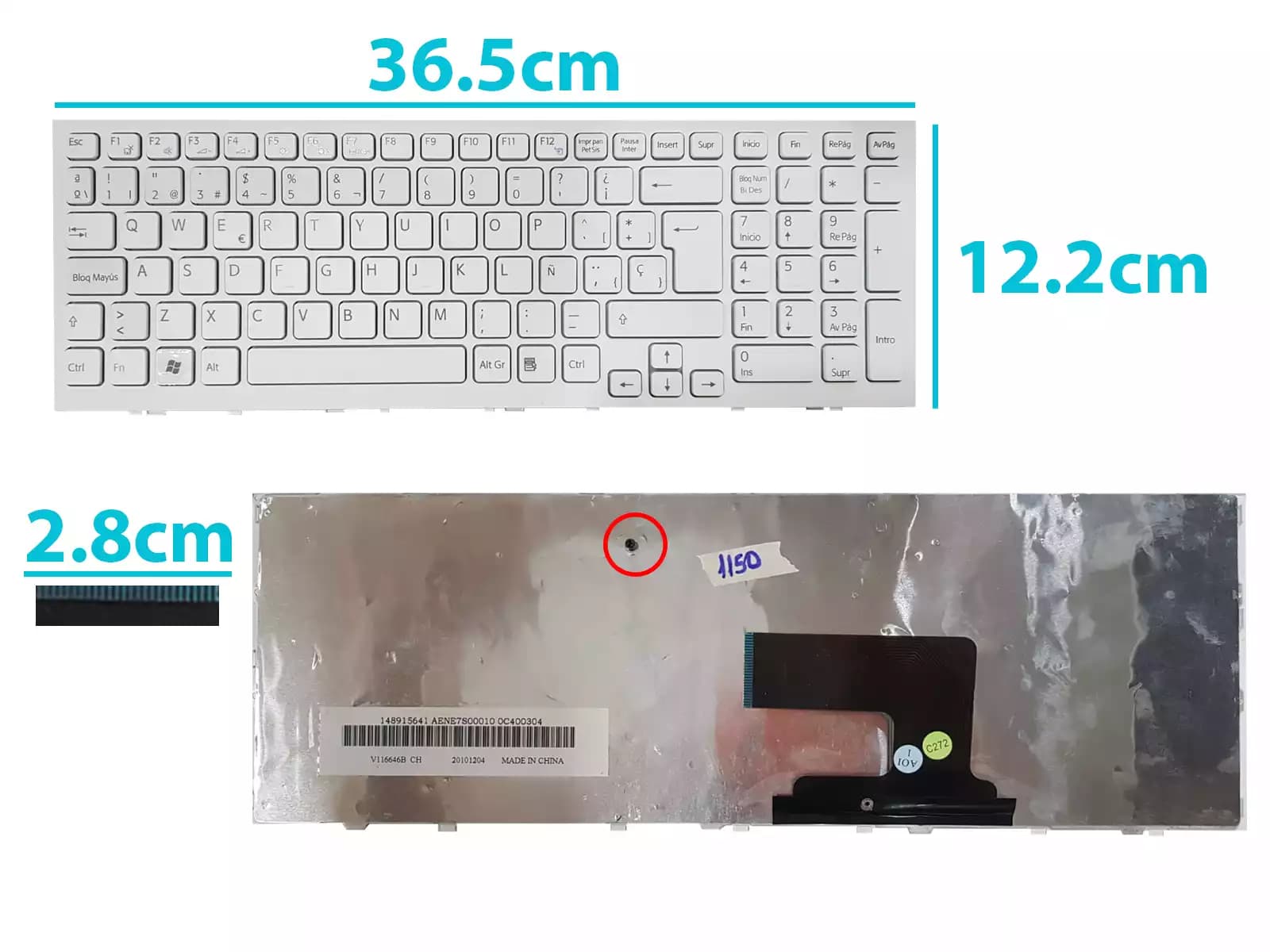TECLADO 6530B — imagen 1