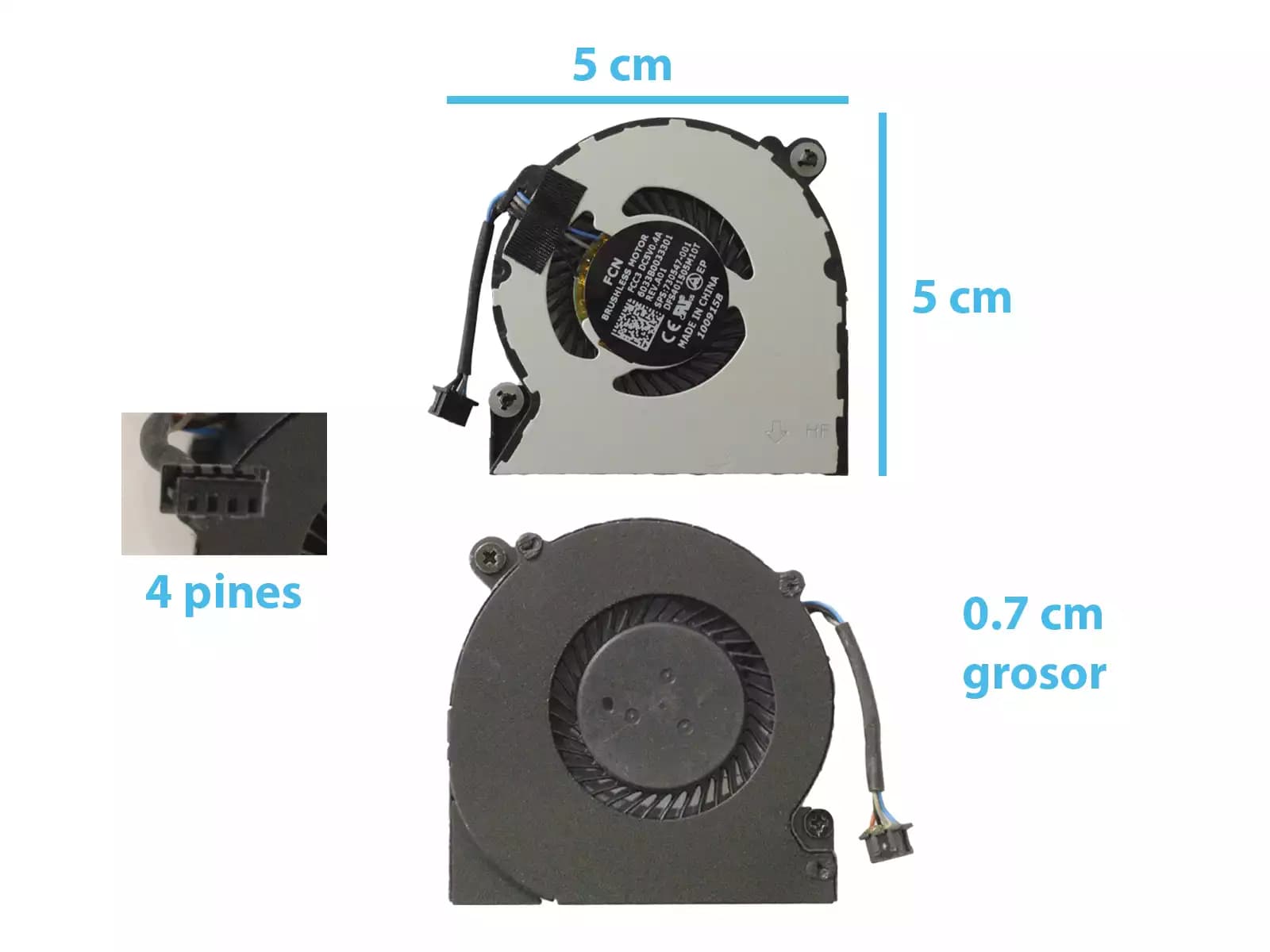 COOLER HP 820 G2 730547-001 (4 LINES) — imagen 1