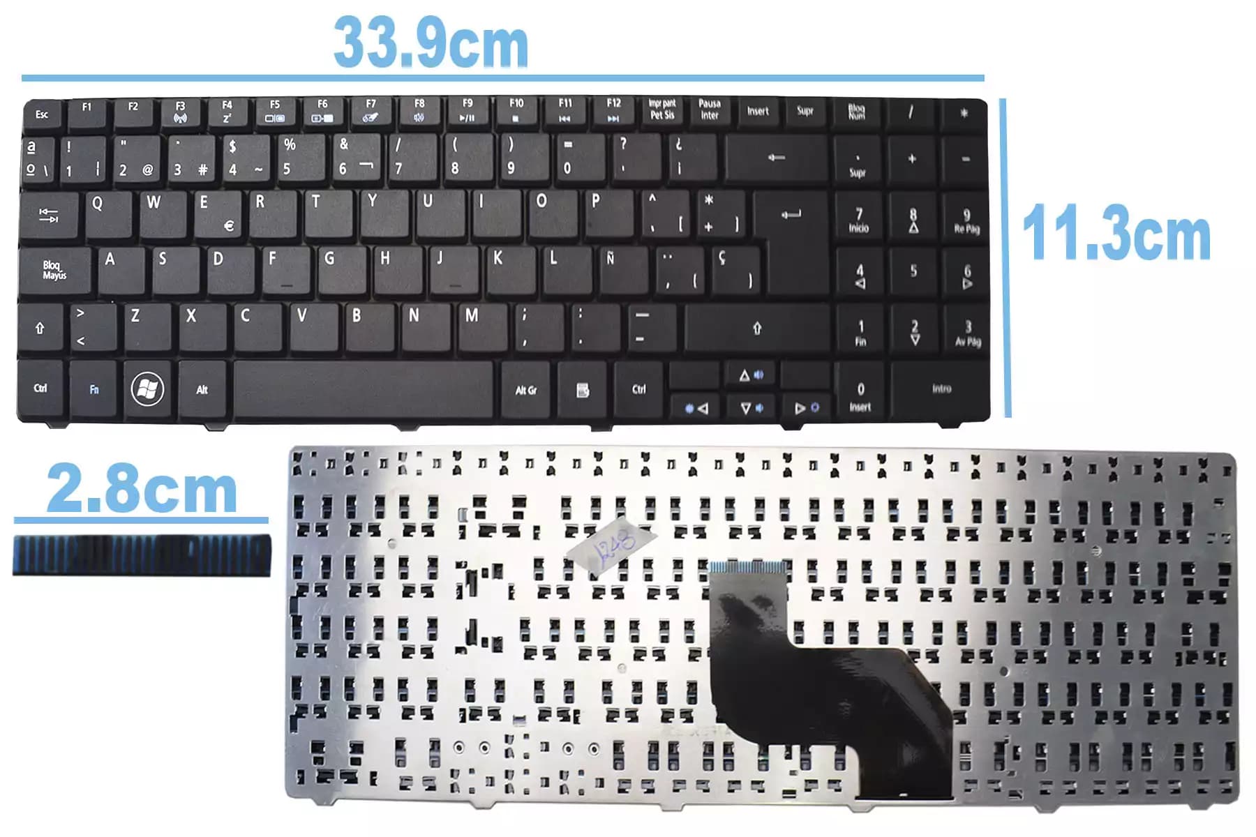 TECLADO ACER 5516 SP — imagen 1