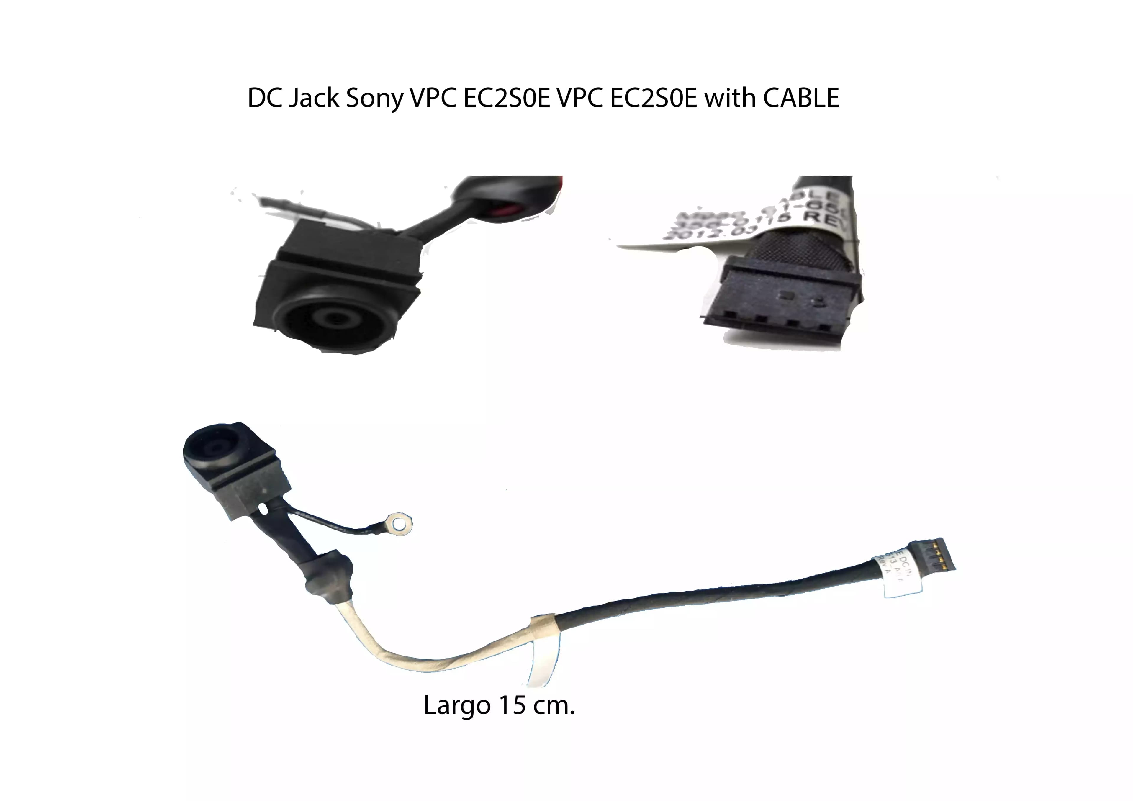 DC Jack Sony VPC EC2S0E VPC EC2S0E CON CABLE — imagen 1