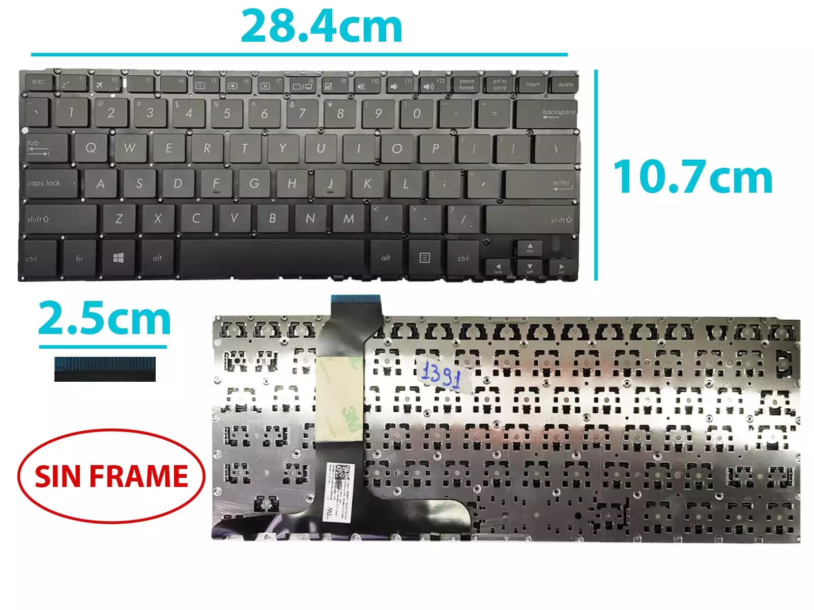 TECLADO HP ZBook 16 SP — imagen 1