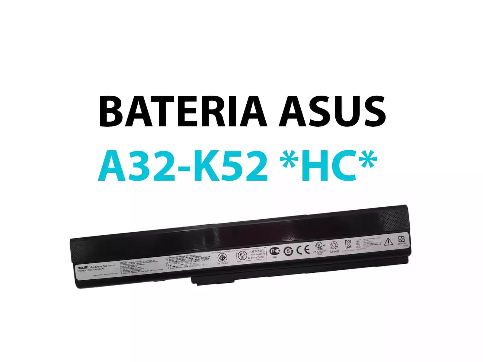 BATERIA ASUS A32-K52 *HC* — imagen 1