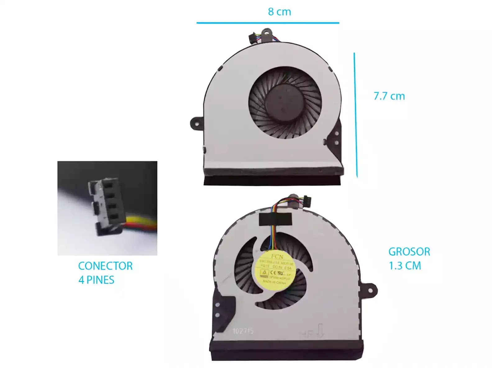 COOLER ASUS G751 G751J G751M G751JT G751JY G751JM DFS561405PL0 — imagen 1