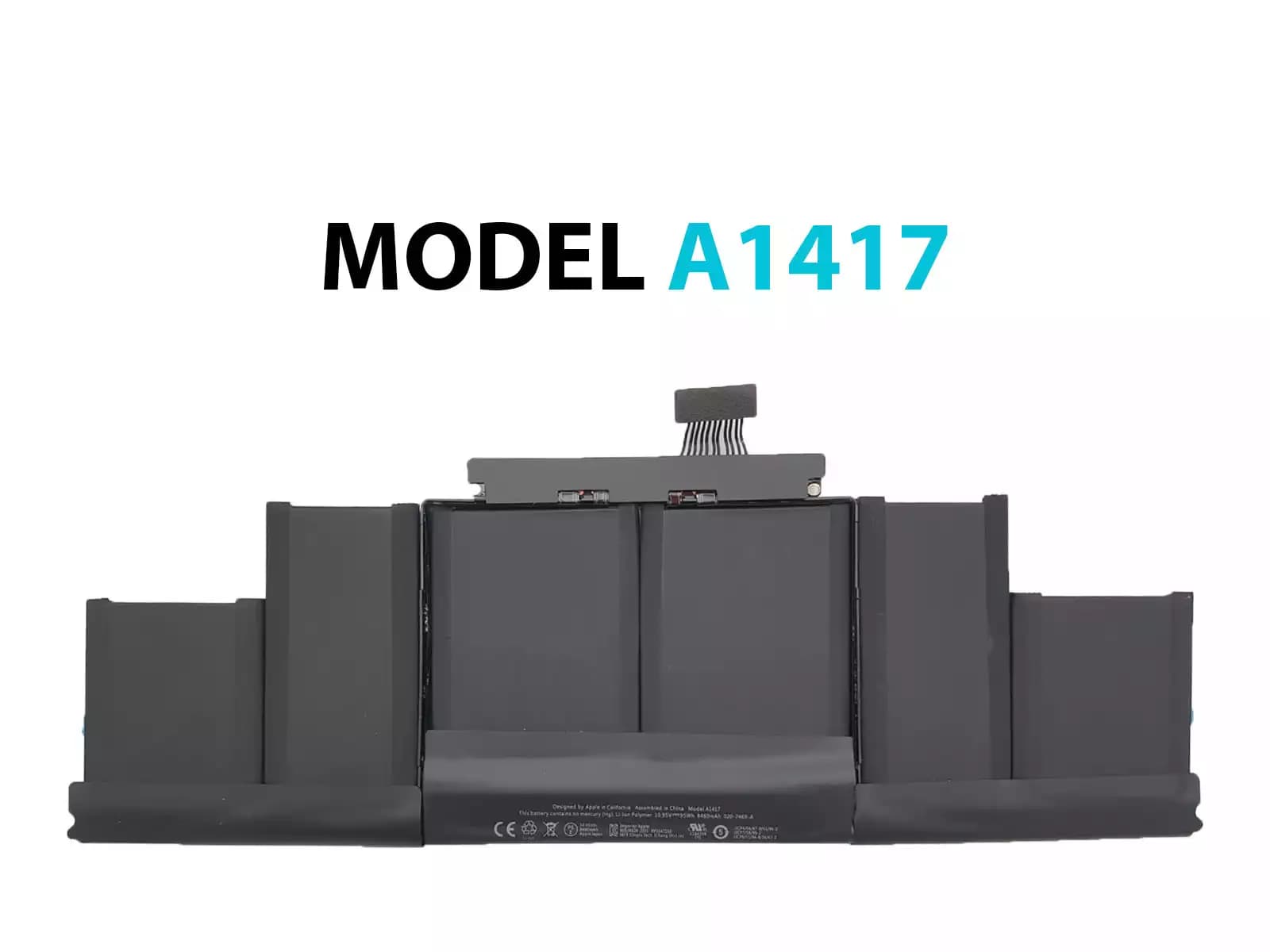 BATERIA APPLE MACBOOK A1417 A1398 INTERNA *ORIGINAL* MacBook Pro 15" A1417 Battery for A1398 (Mid 2012-Early 2013) — imagen 1