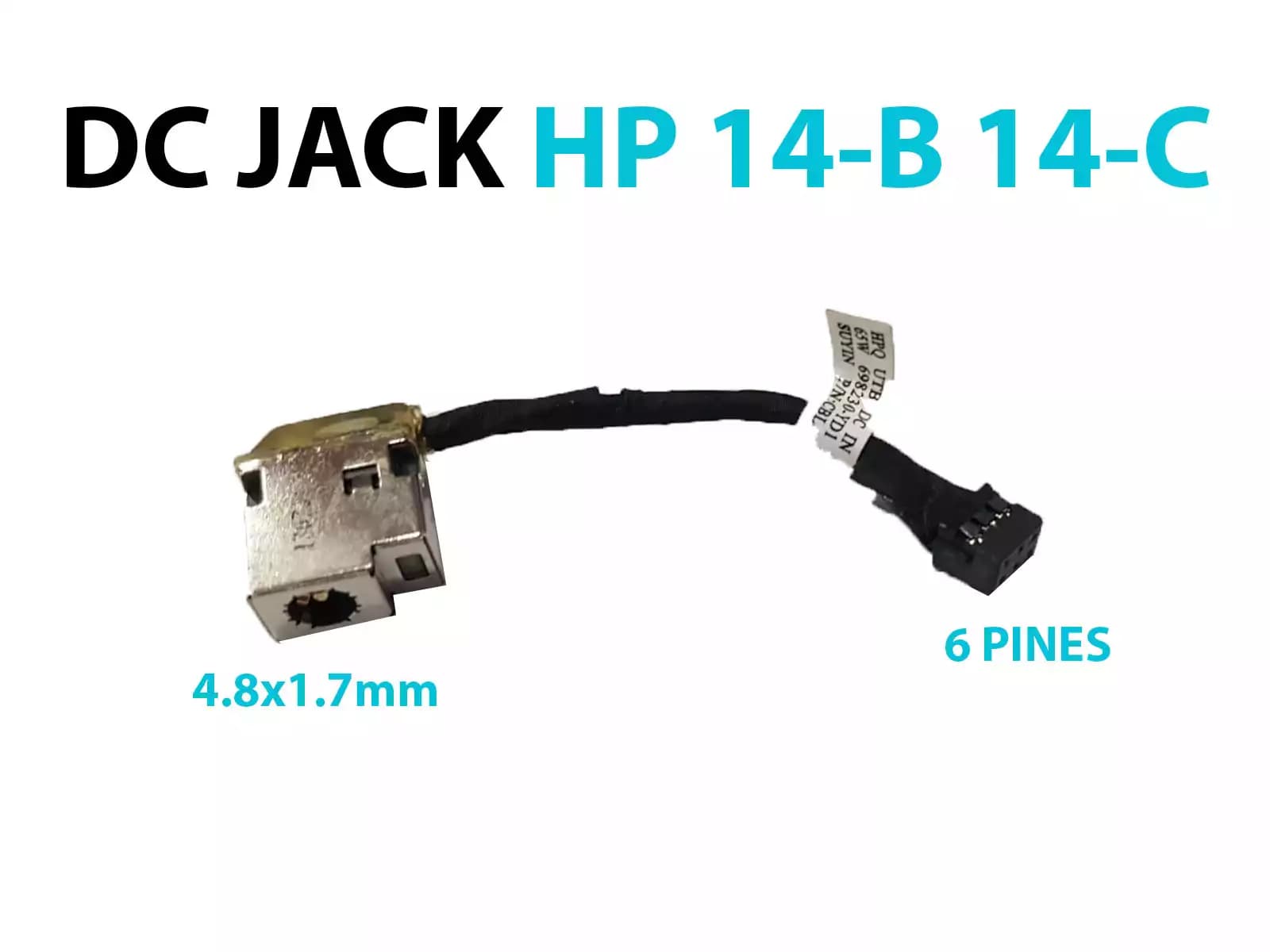 DC JACK ACER ONE 522-C5DKK 522-C5CKK AO522 CON CABLE — imagen 1
