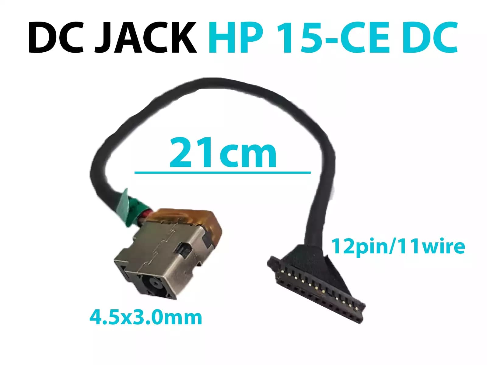 DC JACK LENOVO G500S G505S G510S CON CABLE — imagen 1