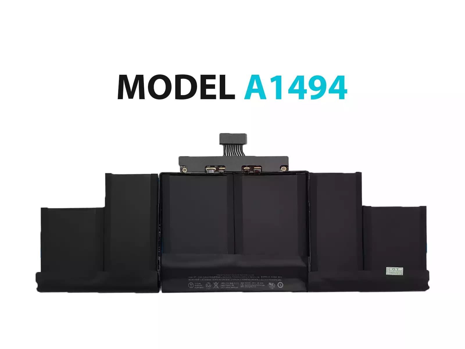 BATERIA APPLE MACBOOK A1494 A1398 INTERNA *ORIGINAL* — imagen 1