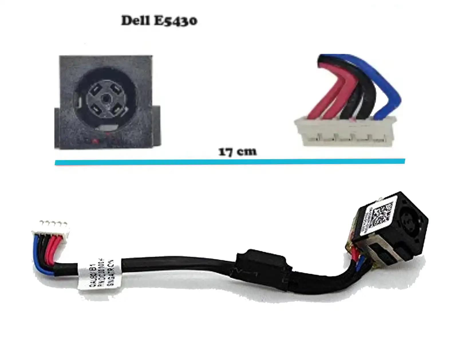 DC JACK DELL E5430 CON CABLE — imagen 1
