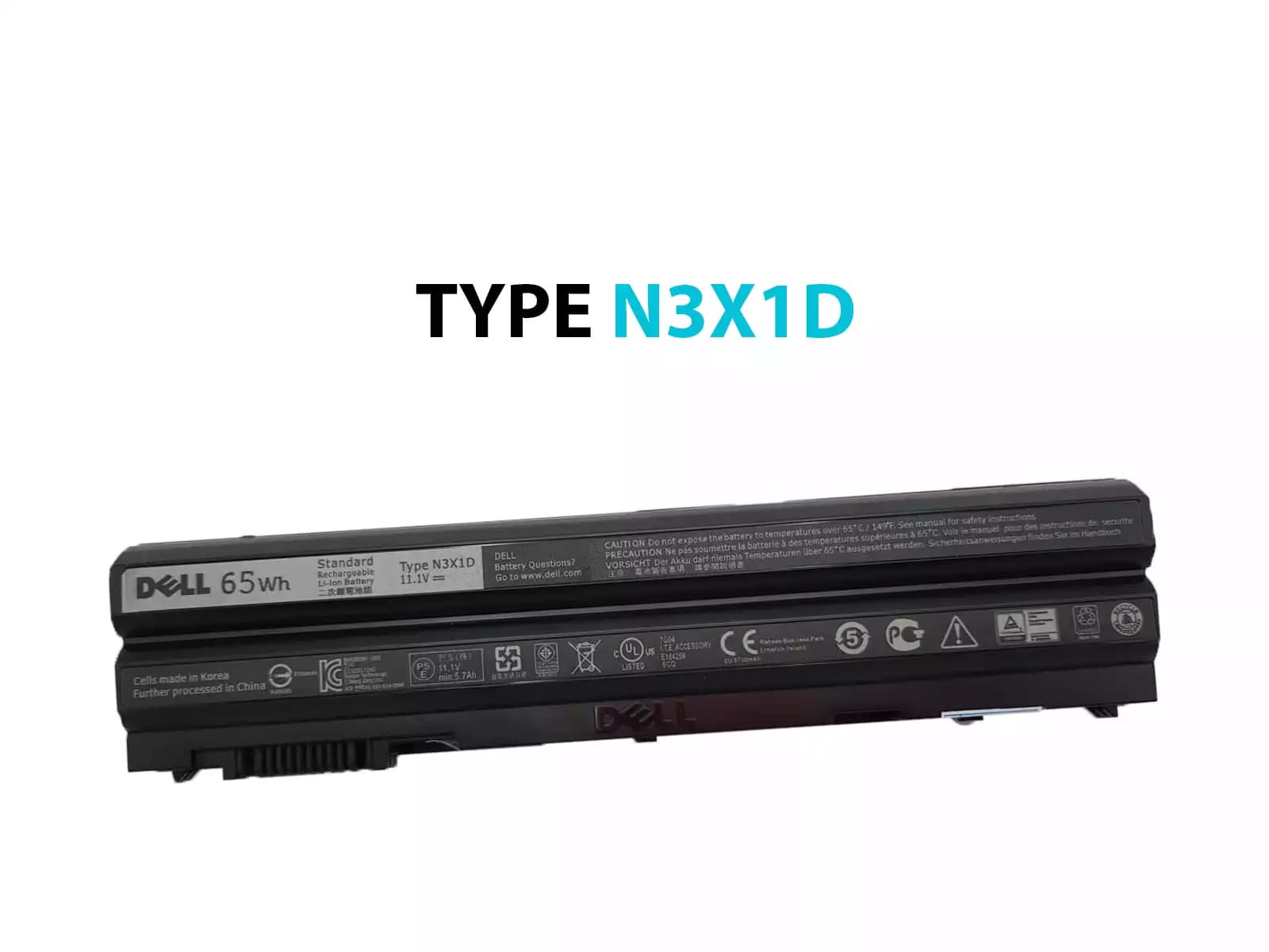BATERIA DELL TYPE t54fj 6440 N3X1D 65Wh *ORIGINAL* — imagen 1
