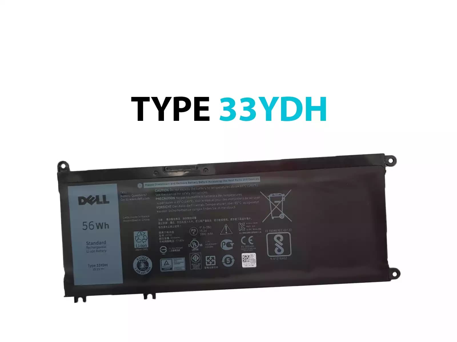BATERIA DELL TYPE 33YDH 56 Wh INTERNA *ORIGINAL* — imagen 1