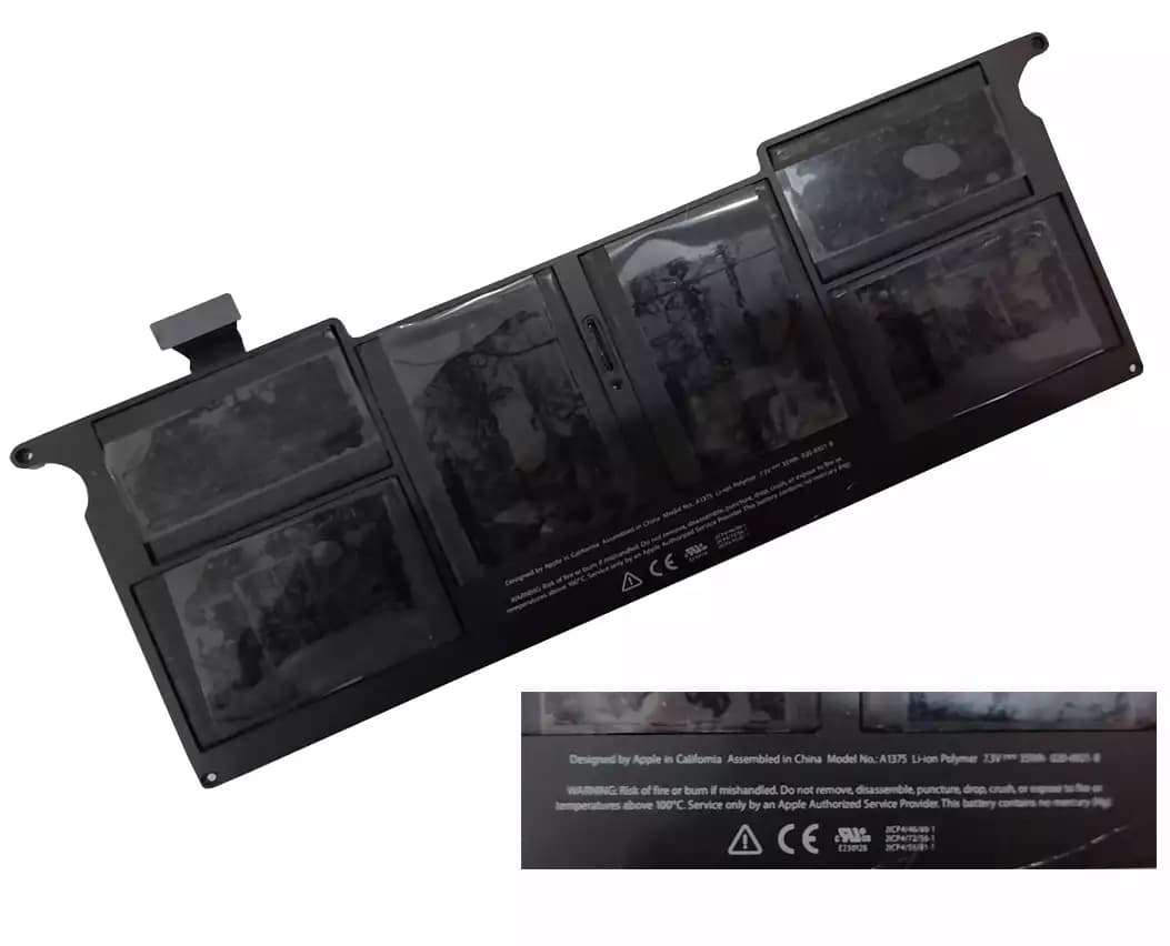 BATERIA APPLE MACBOOK AIR 11" A1370 A1375 2010 YEAR INTERNA *ORIGINAL* — imagen 1
