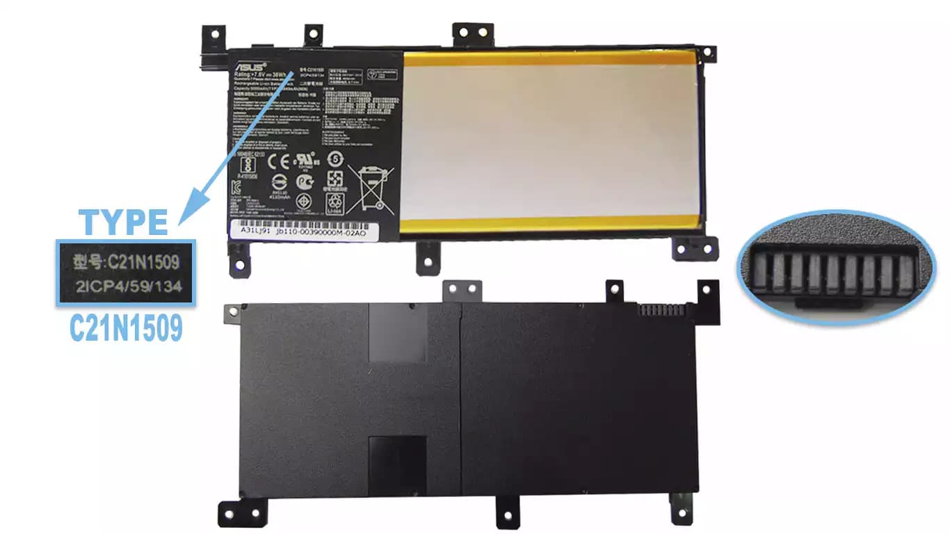 BATERIA ASUS F550 C21N1509 INTERNA *ORIGINAL* — imagen 1