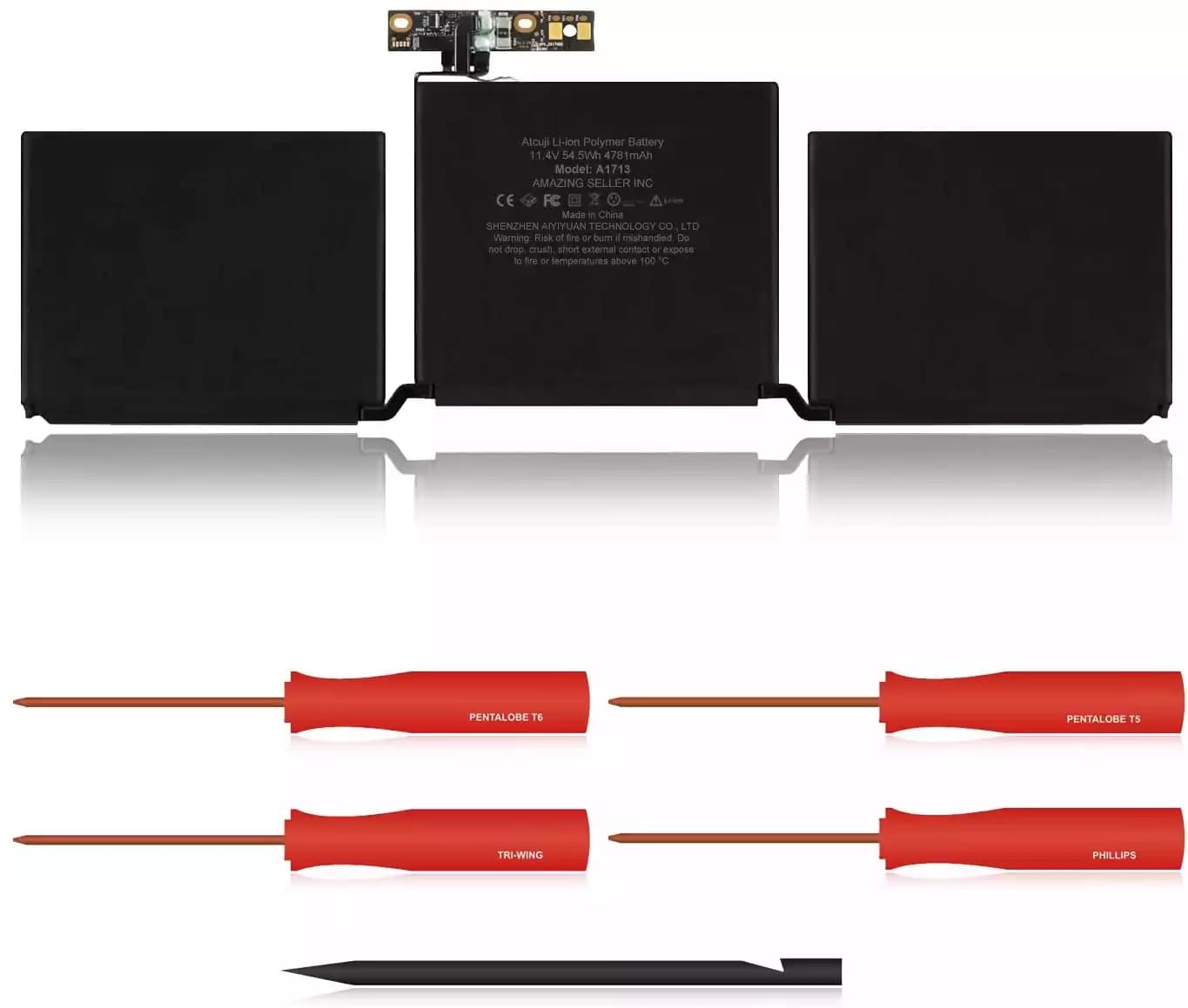 BATERIA APPLE MACBOOK A1713 A1708 INTERNA *ORIGINAL* — imagen 1