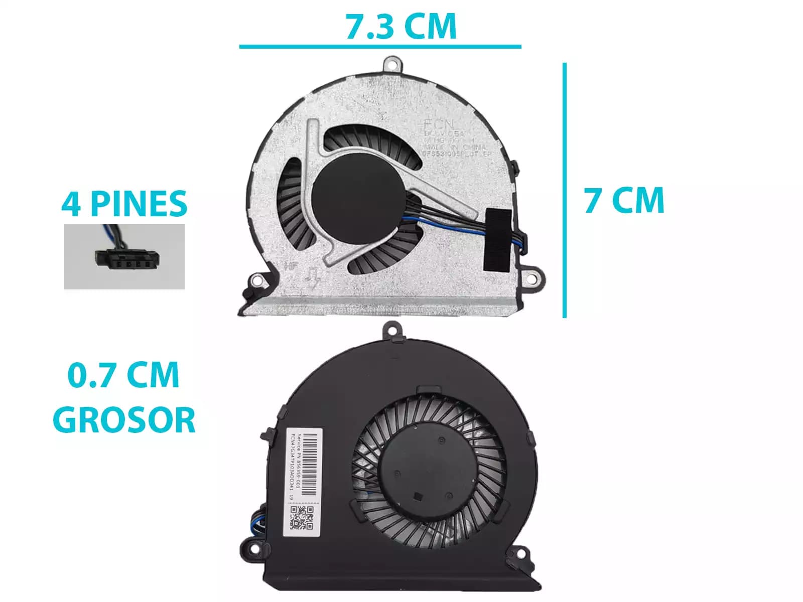 cooler fan hp 15-AU178TX — imagen 1