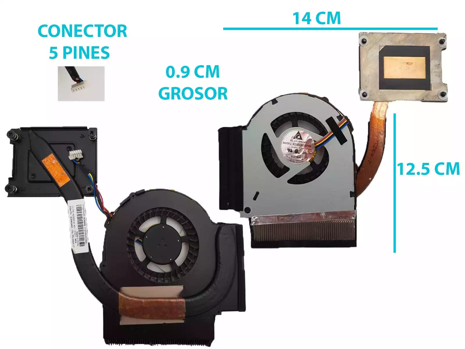 COOLER LENOVO L440 CON DISIPADOR DE CALOR — imagen 1