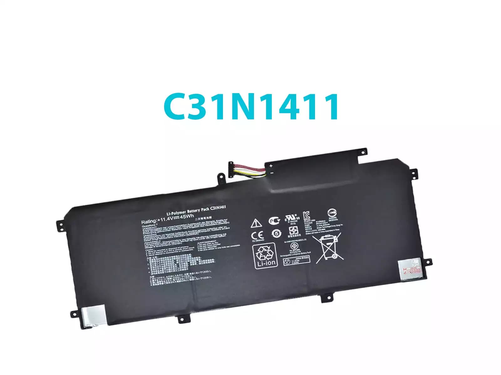 BATERIA ASUS C31N1411 INTERNA *ORIGINAL* — imagen 1