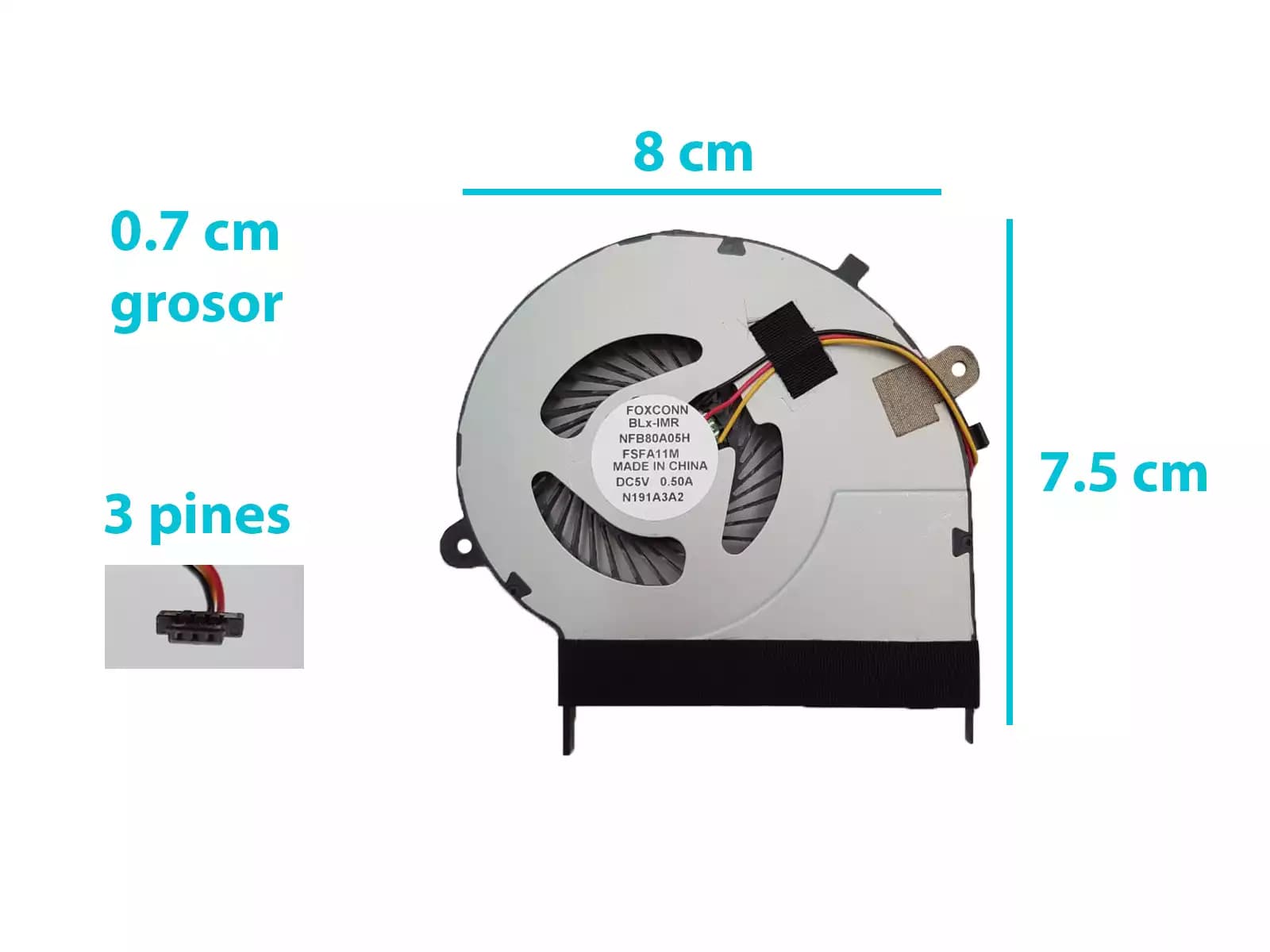 COOLER TOSHIBA L50-B L55-B L50D-B L55T — imagen 1