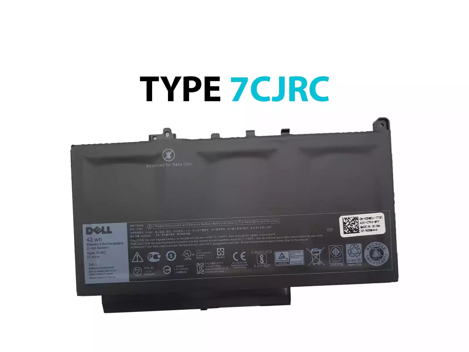 BATERIA DELL TYPE 7CJRC 42Wh *ORIGINAL* — imagen 1