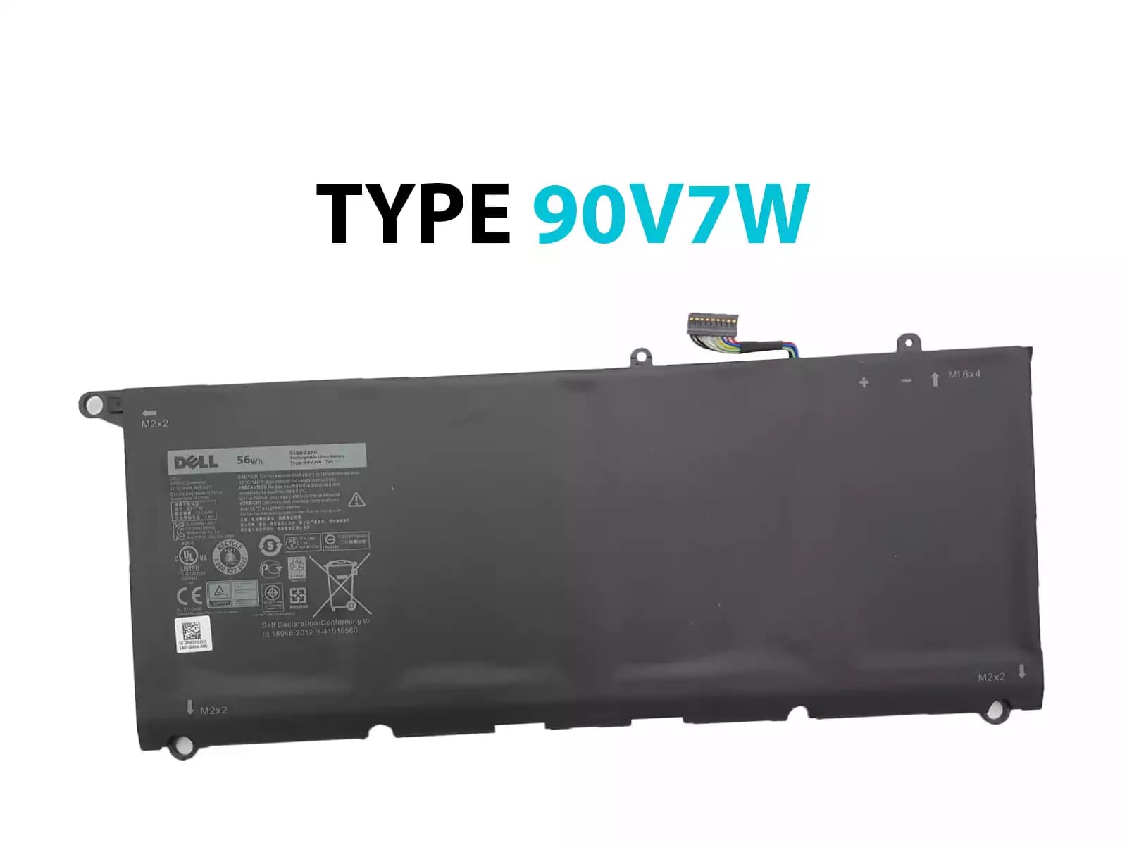 BATERIA DELL XPS 13 13D TYPE 5K9CP 90V7W 56WH INTERNA *ORIGINAL* — imagen 1