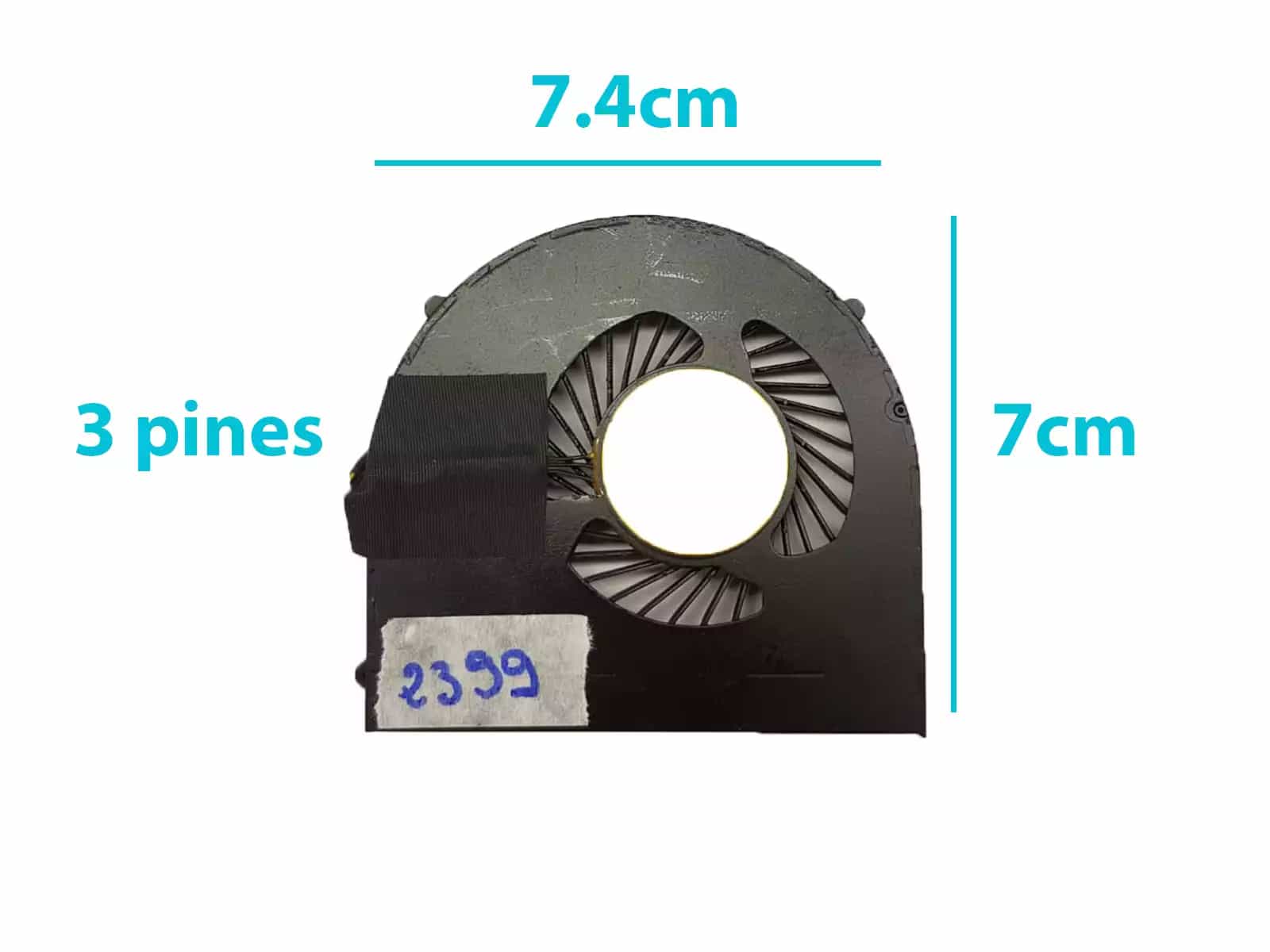 COOLER DELL 15 7000 7537 15-7537 DFS200005030T FFWG 7YTJC 7YTJC HNJ5W 07YTJC (3 LINES)