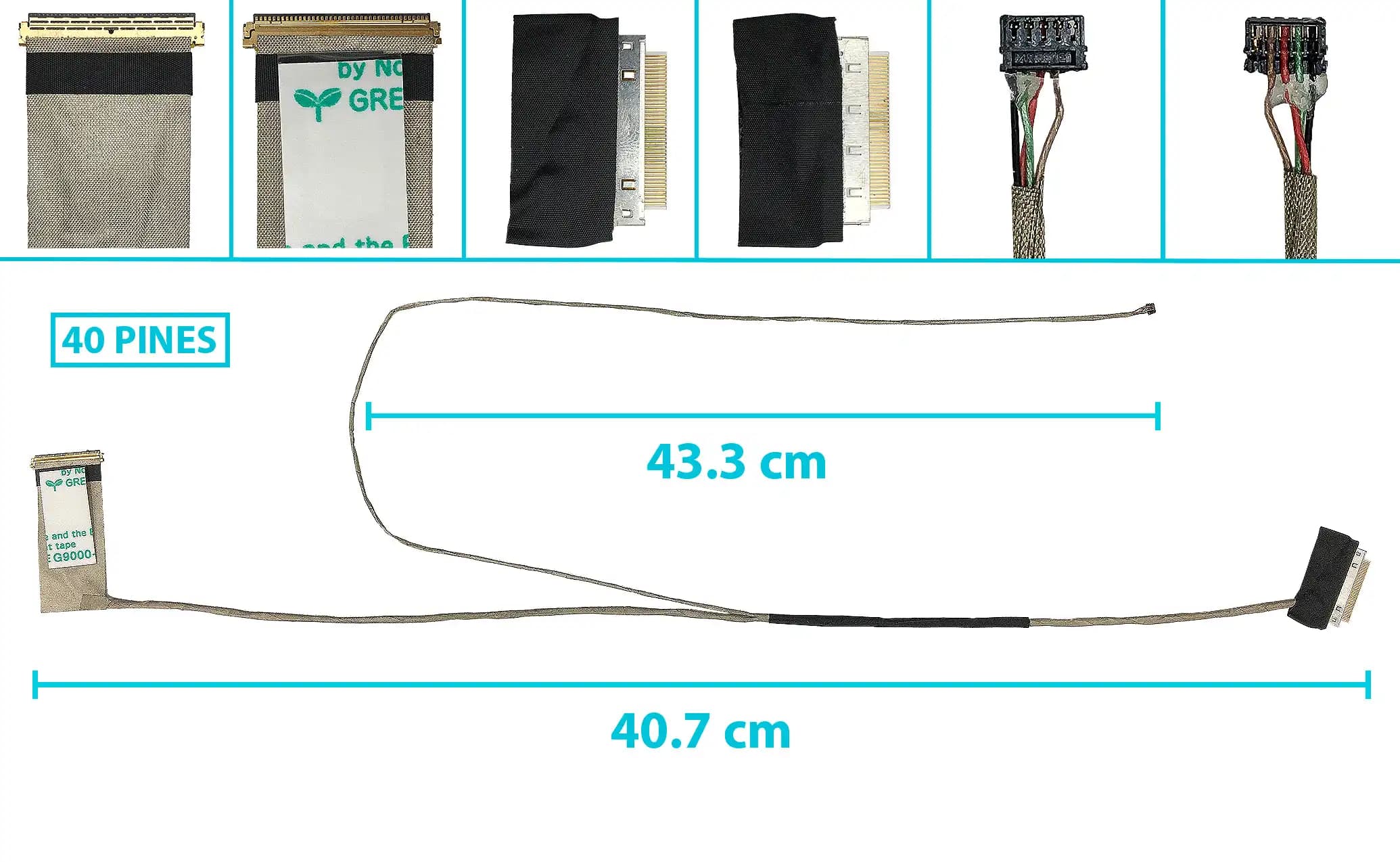 FLEX DE VIDEO ACER E15 ES1-511 ES1-511-C590 NE511 Z5W1M DC020020Z10 40 PINES — imagen 1