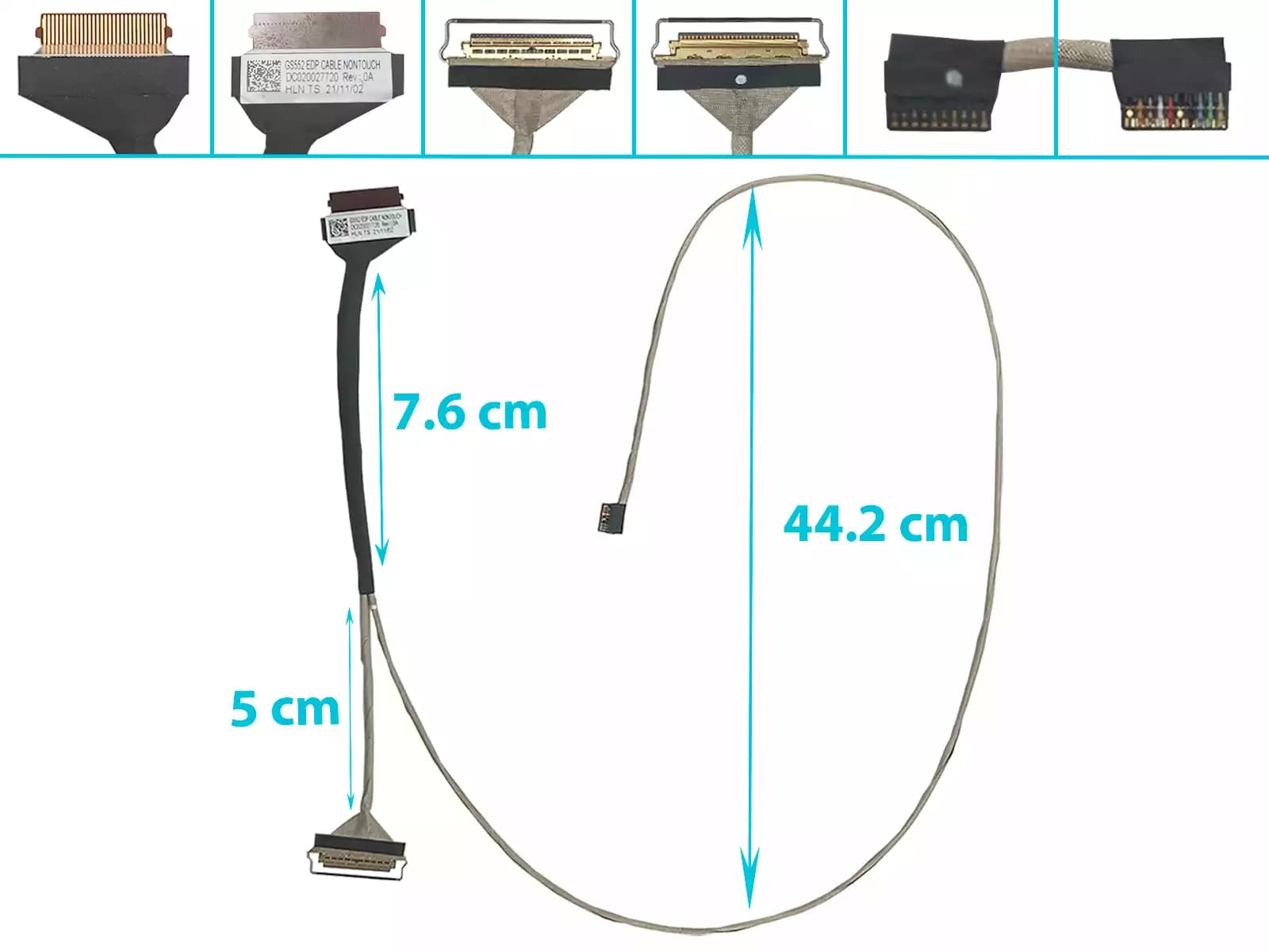 FLEX DE VIDEO LENOVO S350-15 GS552 DC020027900 DC020027700 DC020027710 DC020027720 30 PINES — imagen 1