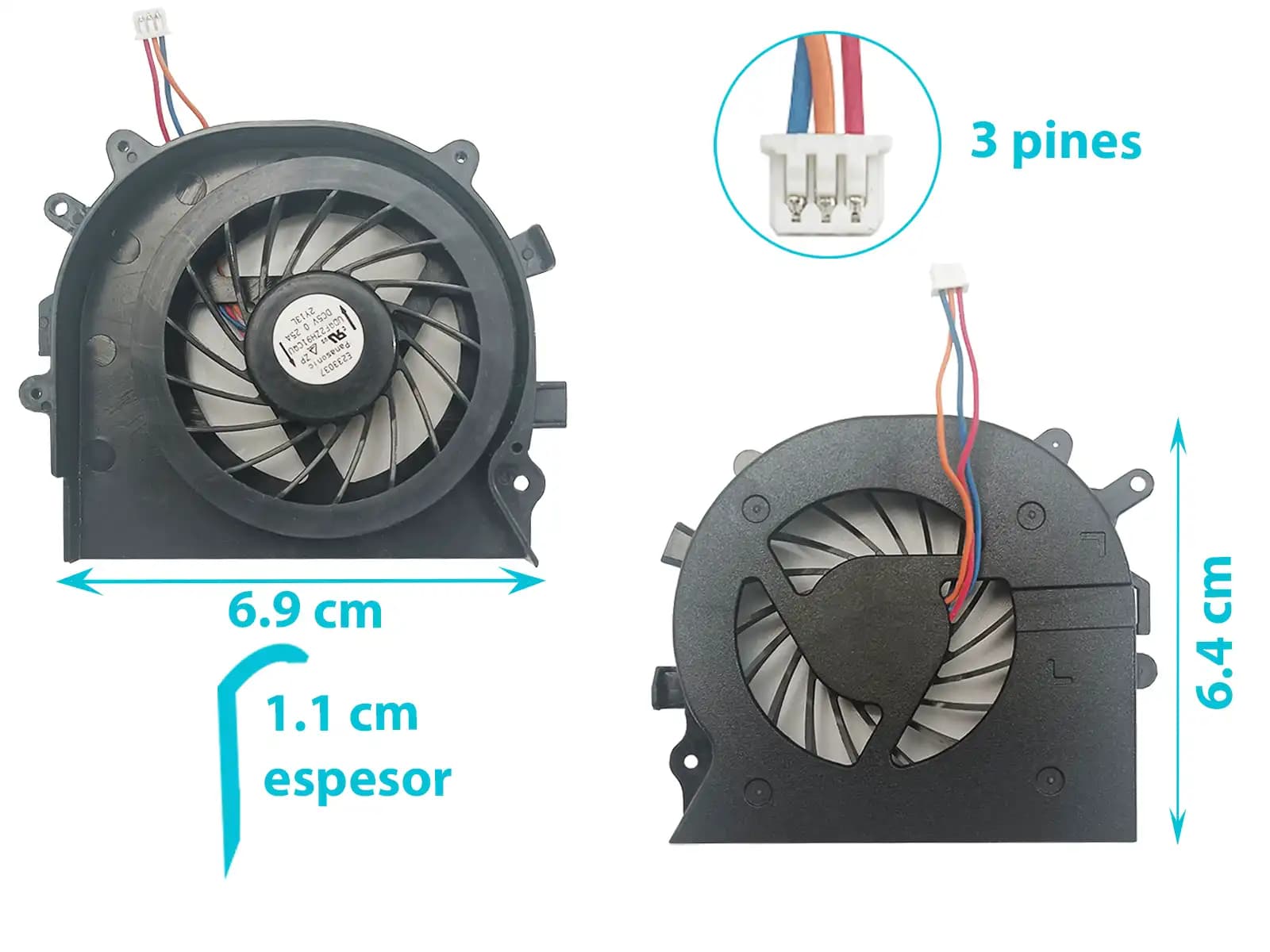 COOLER SONY PCG-71312L PCG-71311L (3 LINES) — imagen 1