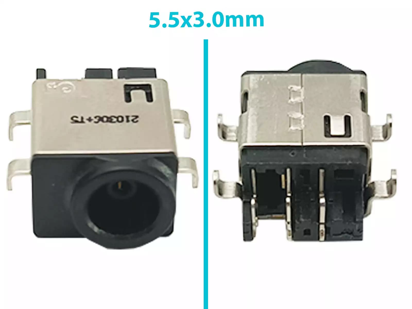 DC JACK SAMSUNG NP300E4A NP300E4C NP300V3A NP470 RV420 SIN CABLE — imagen 1