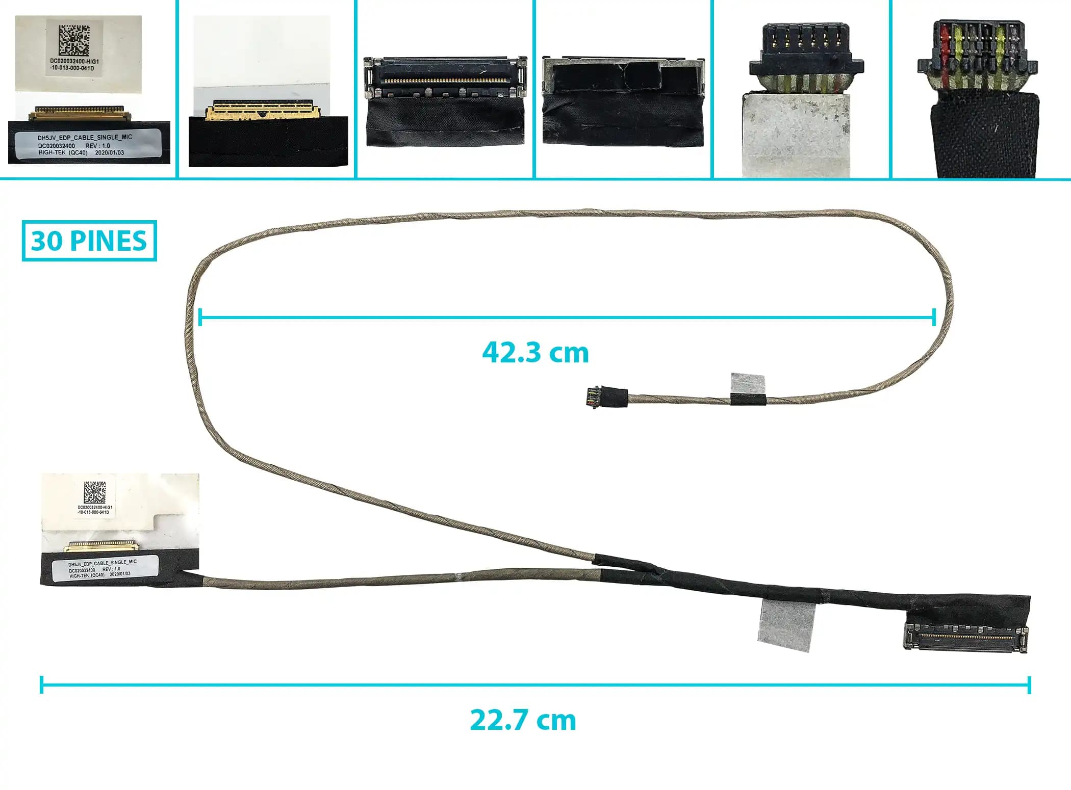 FLEX DE VIDEO ACER ASPIRE 3 A315-33 A315 DC020032400 DH5JV A315-41 0DH5JV — imagen 1