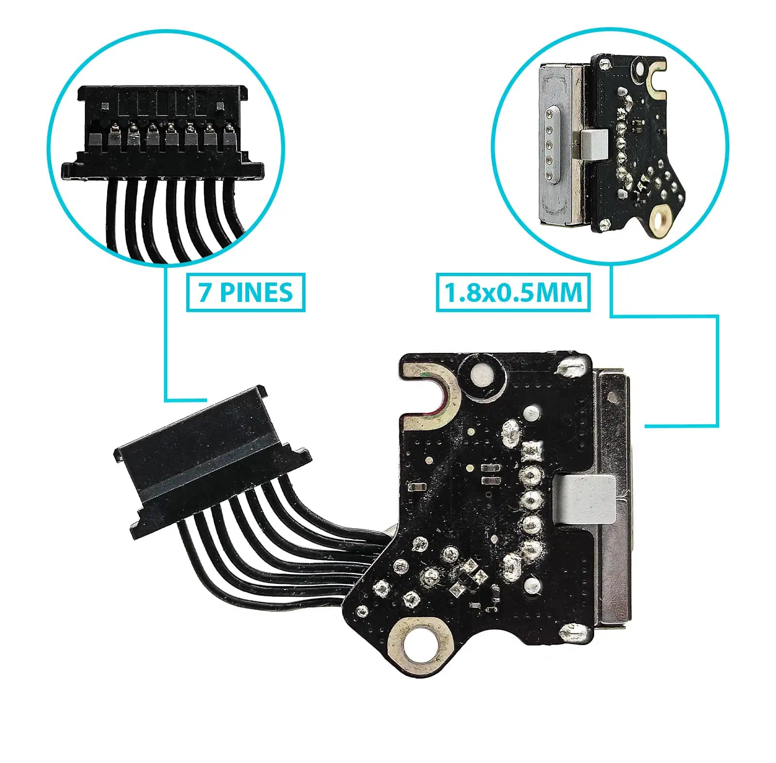 DC JACK MAC APPLE A1425 820-3248-A — imagen 1