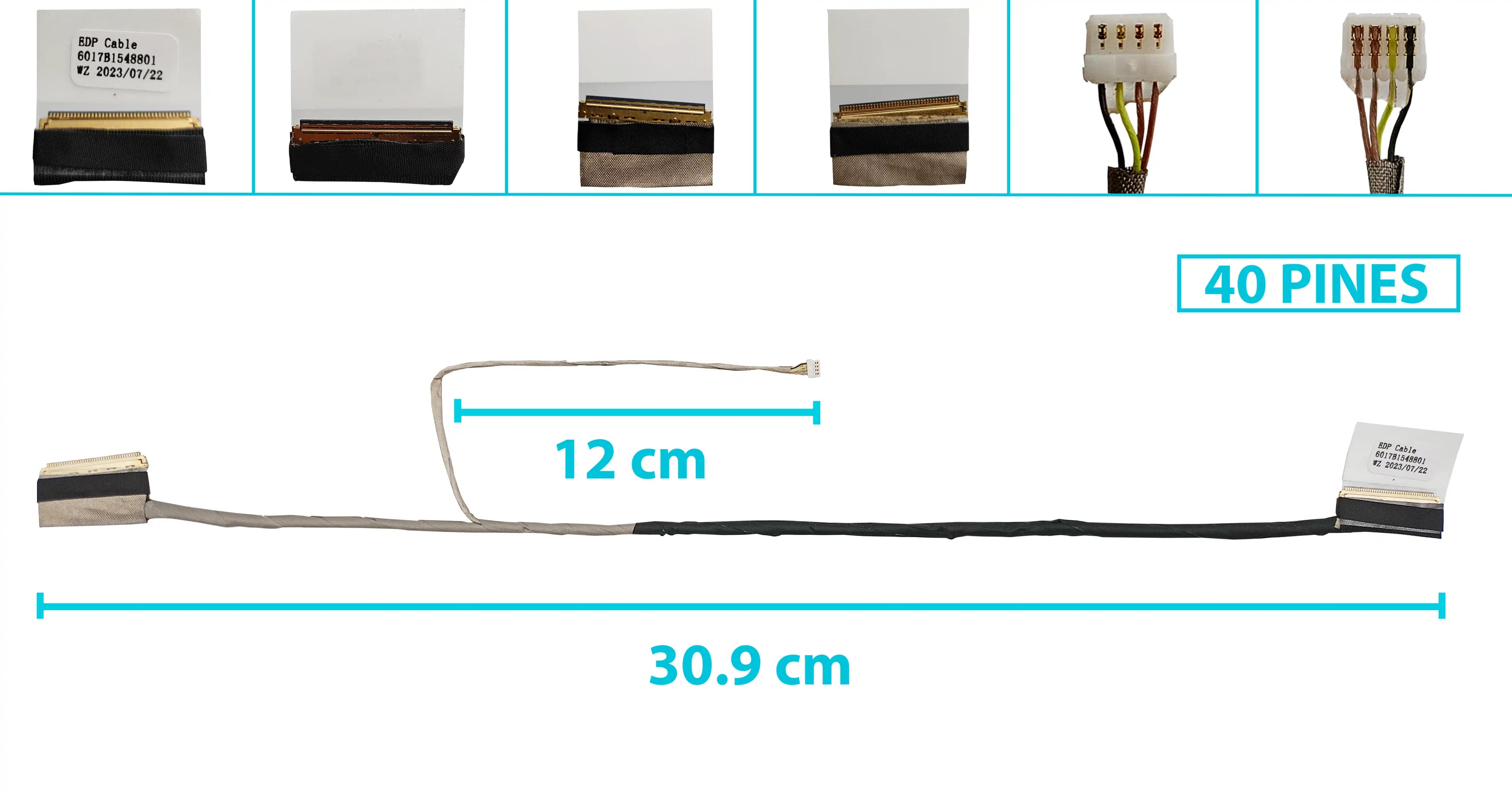 FLEX DE VIDEO ASUS TUF DASH FX516PM FX516PR 6017B1548801 40 PINES — imagen 1