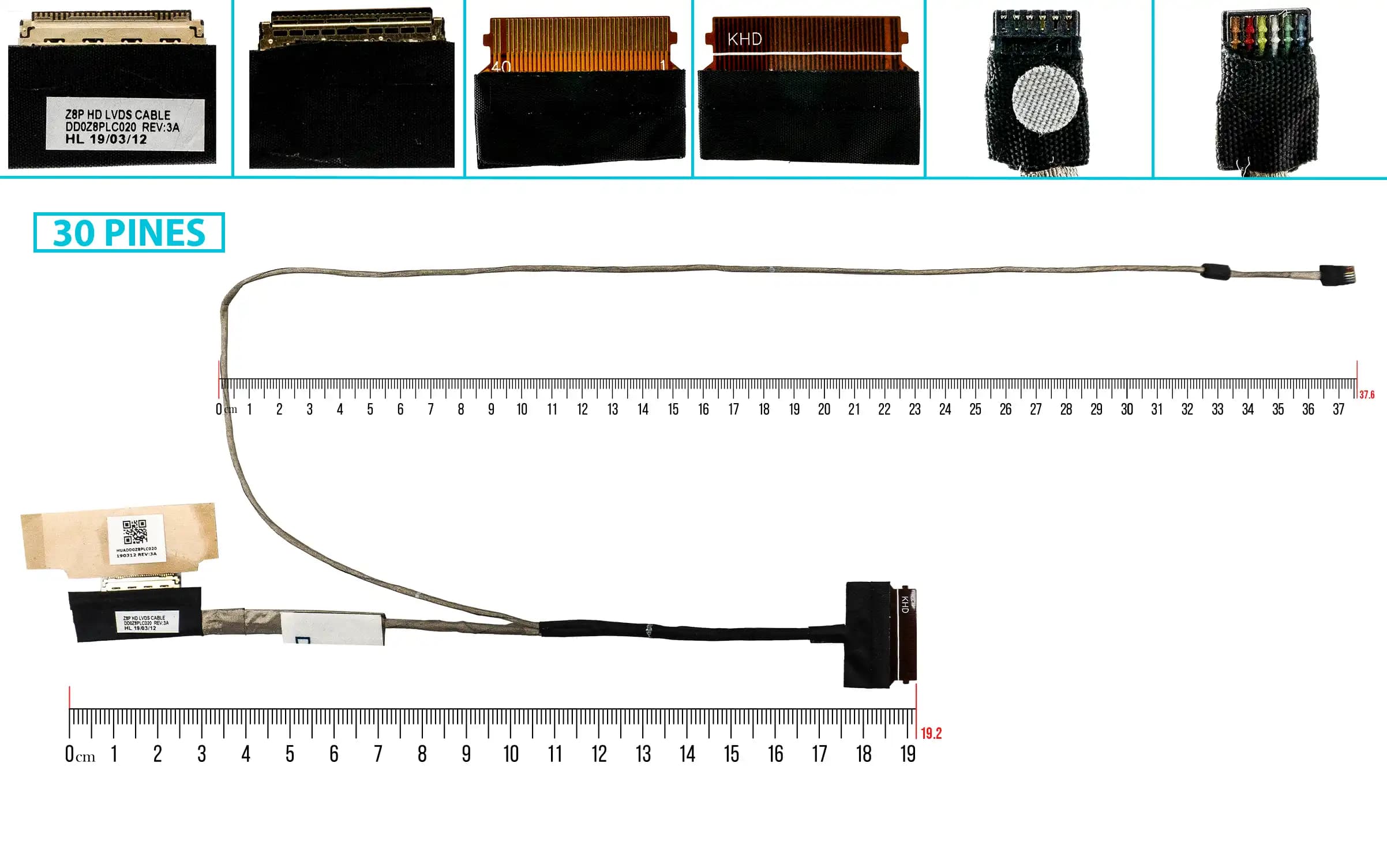 FLEX DE VIDEO ACER ASPIRE 3 A314-31 N17Q4 DD0Z8PLC000 DD0Z8PLC010 DD0Z8PLC020 30 PINES — imagen 1