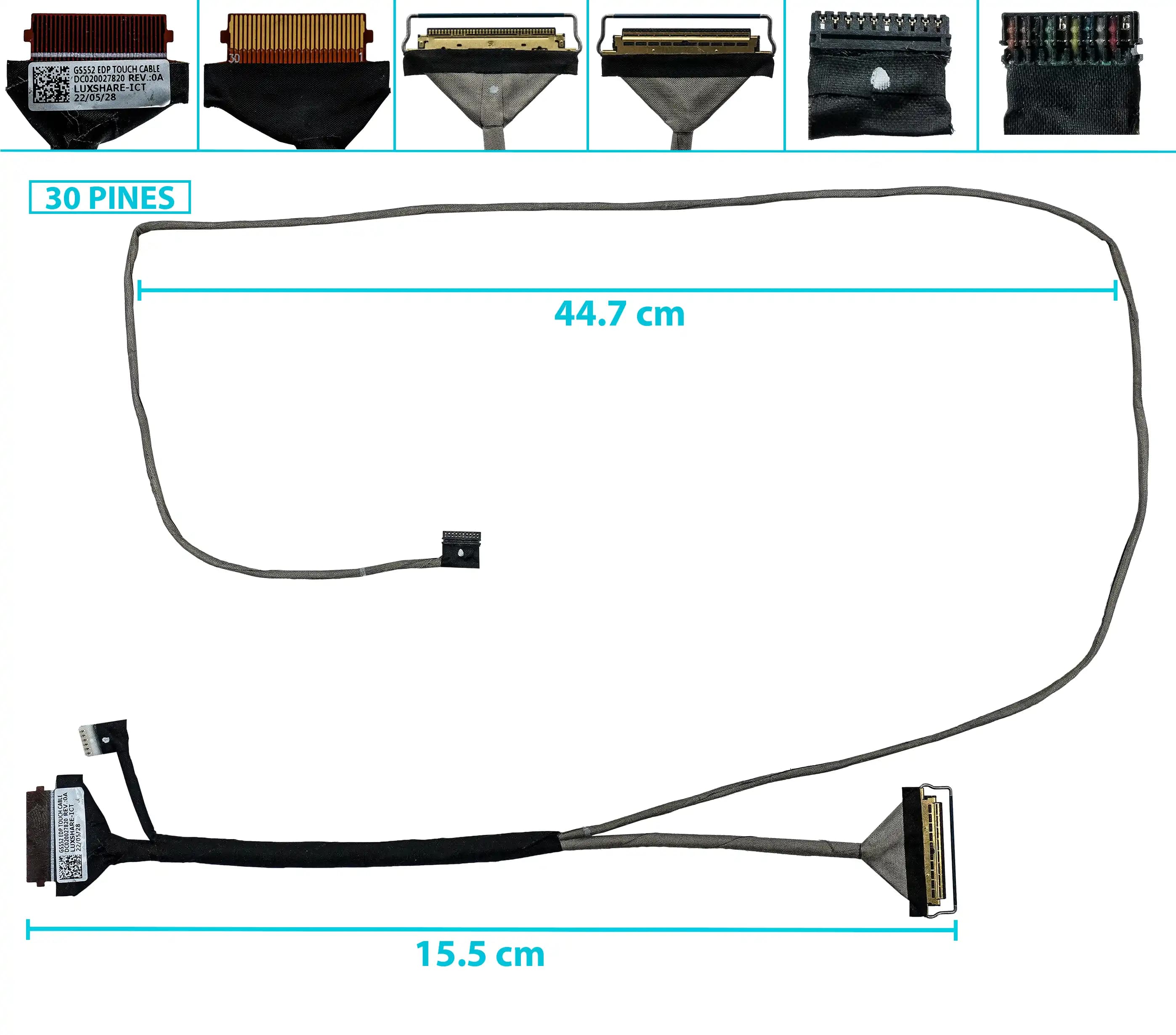 FLEX DE VIDEO LENOVO IDEAPAD 3-15ARE05 15IIL05 DC020027820 (30 PINES) — imagen 1