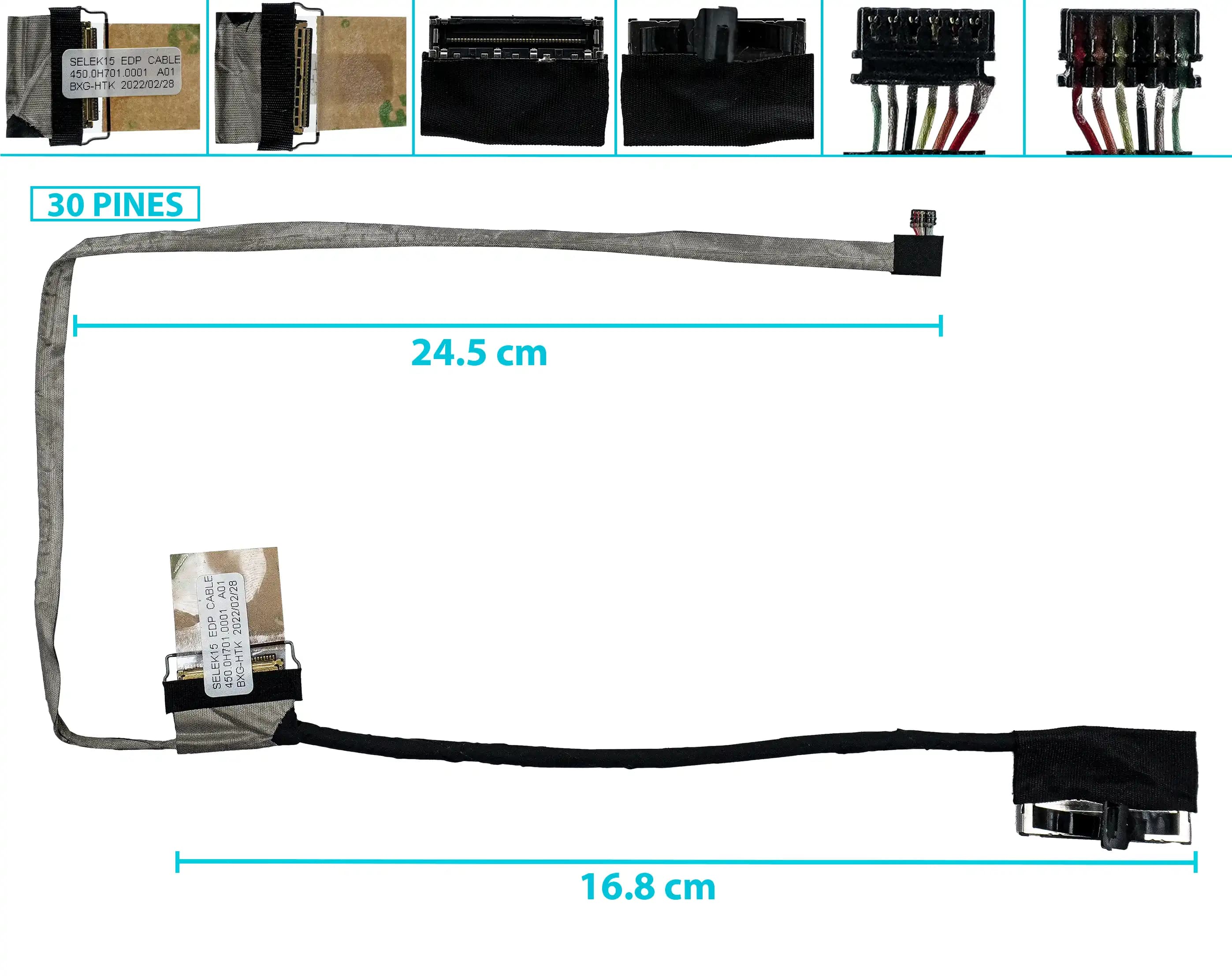 FLEX DE VIDEO DELL G3 3590 SELEK15 450.0H701.0002 450.0H701.0001 (30 PINES) — imagen 1