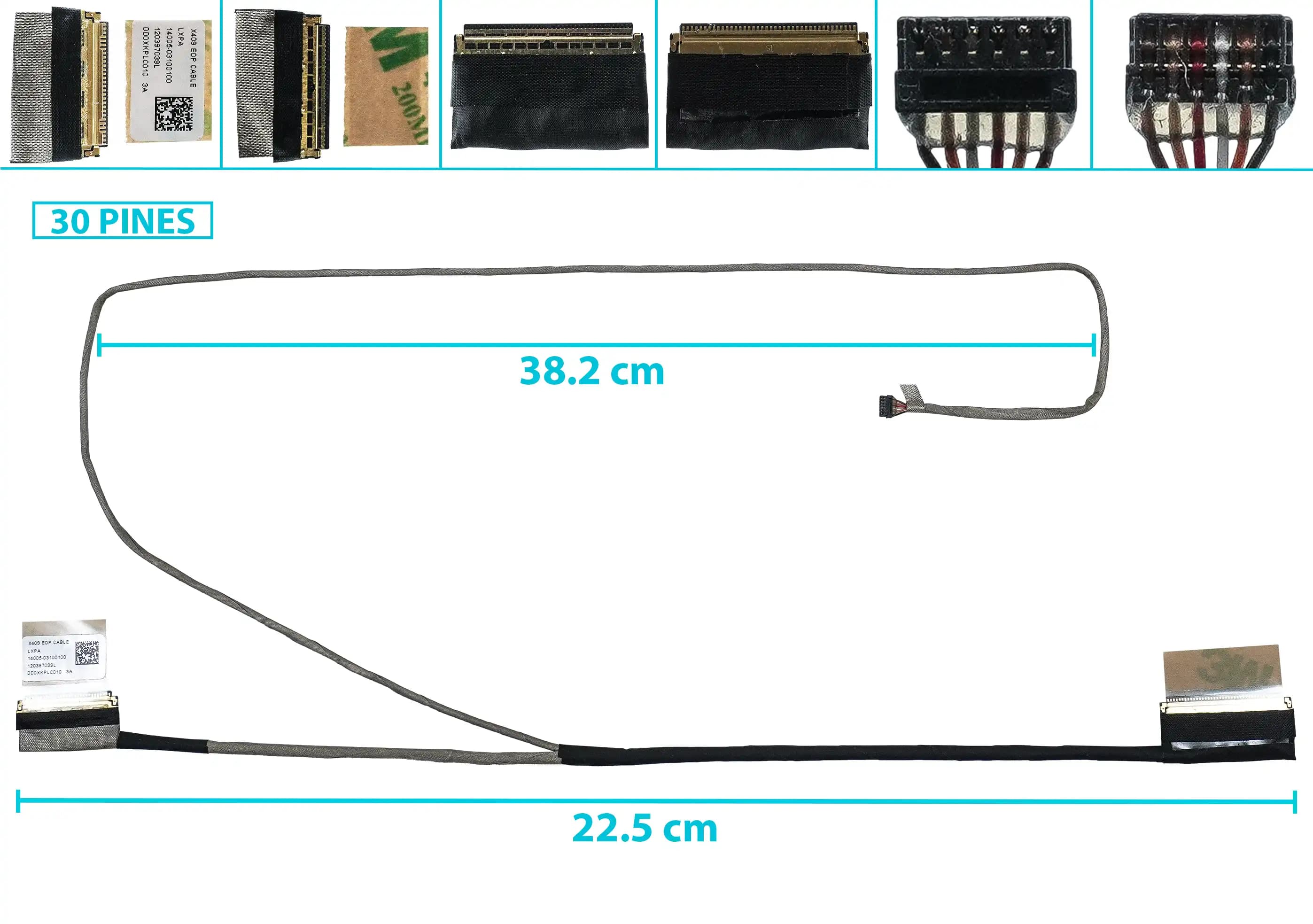 FLEX DE VIDEO ASUS X409 ASUS X409Fa M415DA X1400EA ASUS VIVOBOOK 14 F415EA-AS31 DD0XKPLC010 14005-03100100 — imagen 1