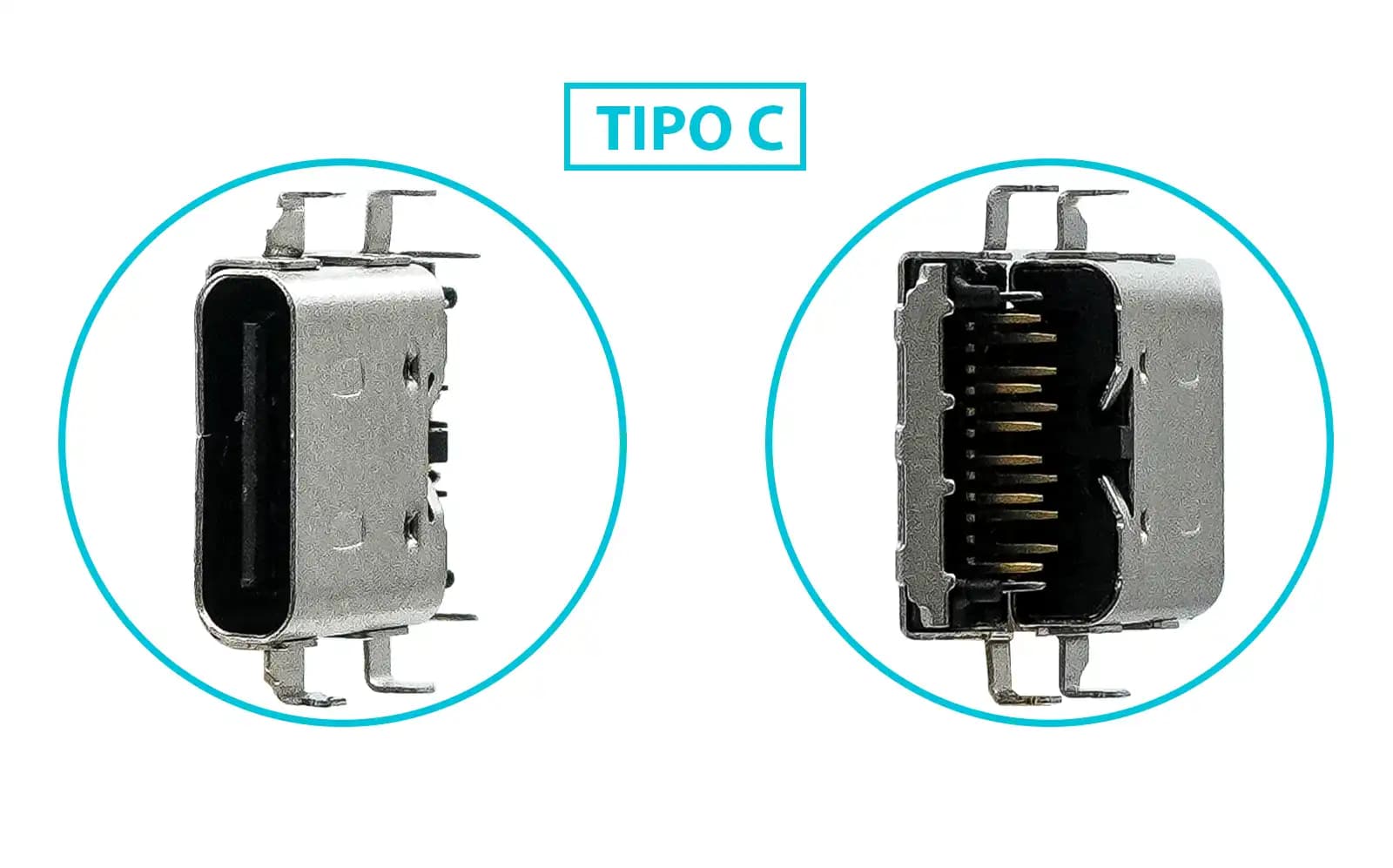 PIN DE CARGA DC JACK LENOVO E14 E15 Y DELL 7368 7378 TIPO C SIN CABLE — imagen 1