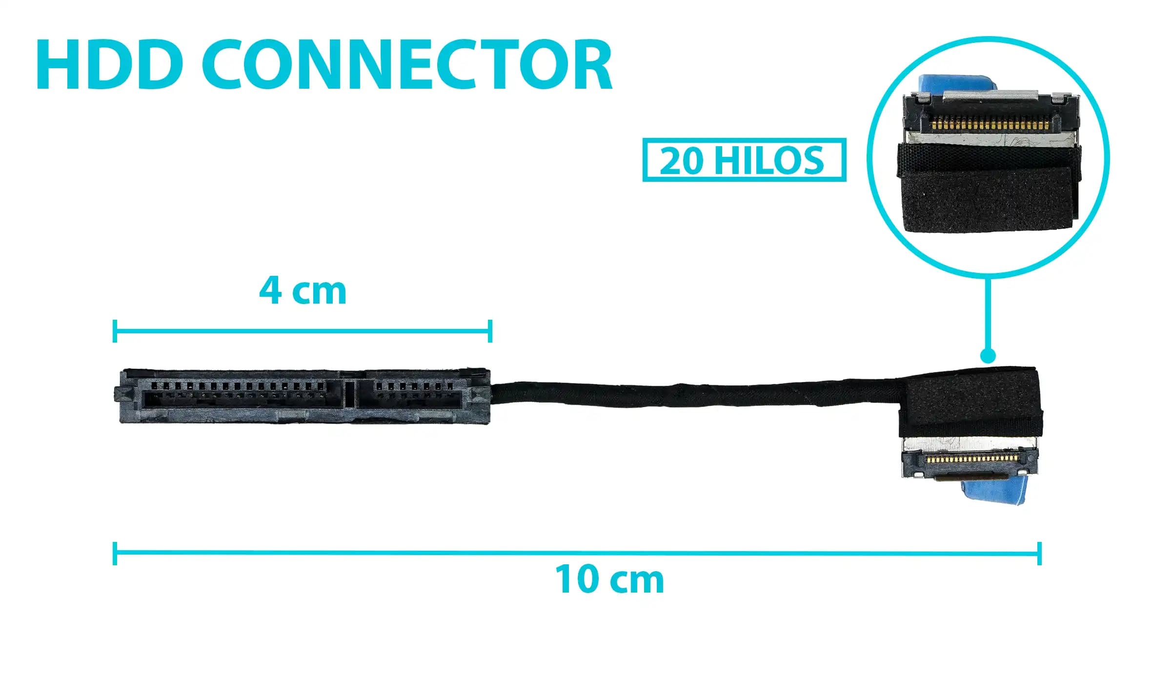 HARD DRIVE HDD CONNECTOR LENOVO THINKPAD X260 DC02C007K00 DC02C007L00 01AW442 — imagen 1