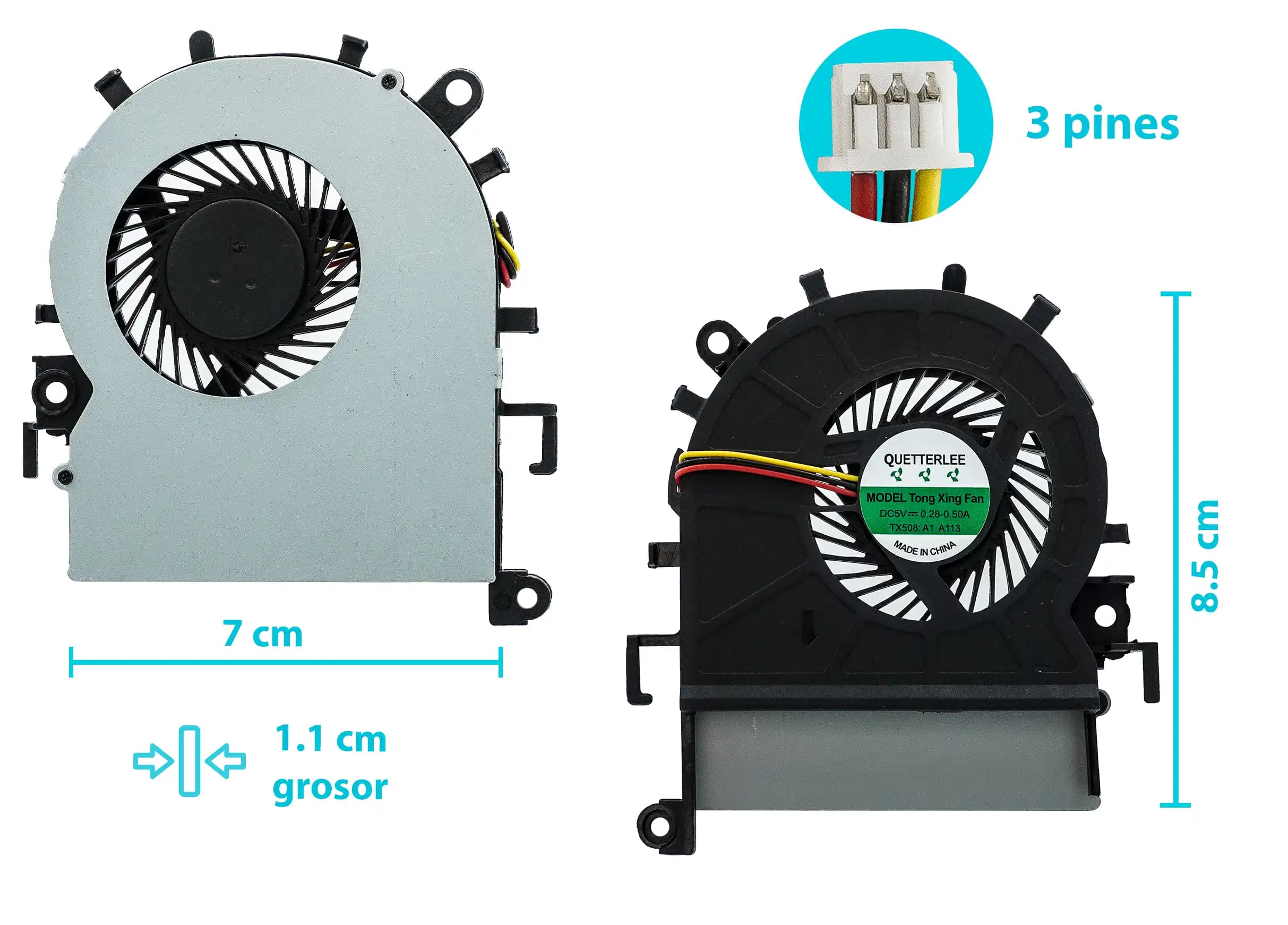 COOLER ACER ASPIRE 5749 5749Z 4706 5742Z (3 LINES) — imagen 1