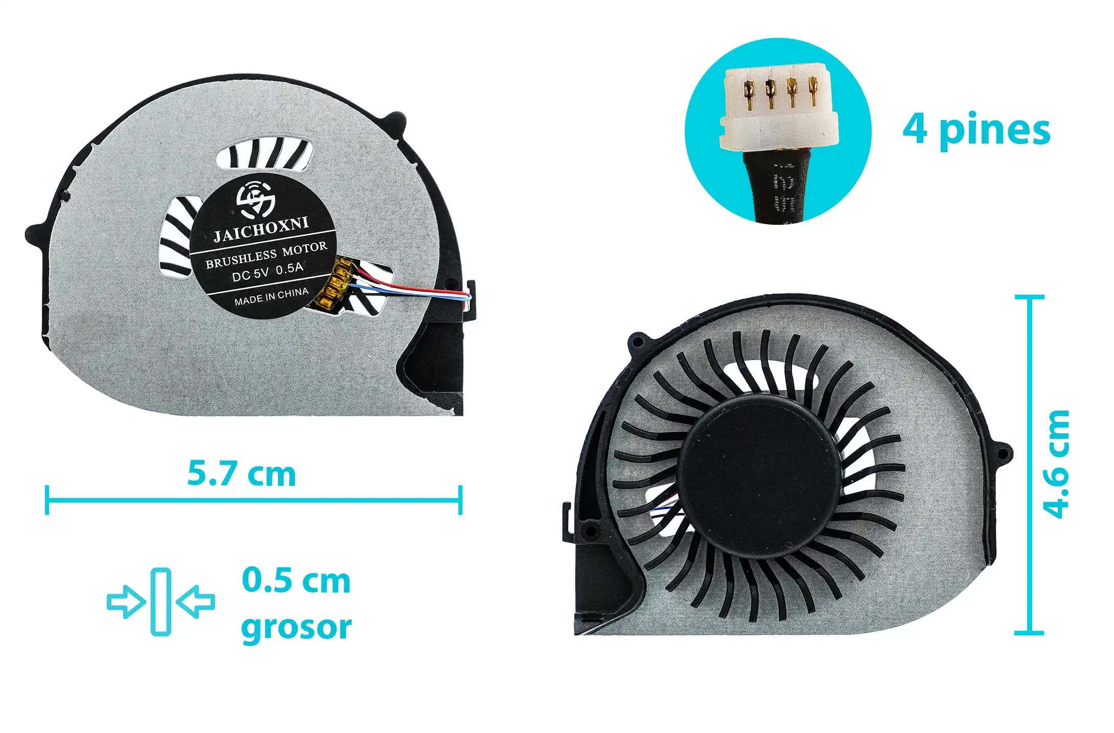 COOLER ACER ASPIRE S3-391 S3-951 S3-331 S3-371 (4 LINES) — imagen 1