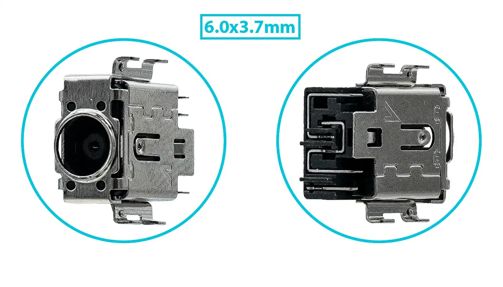 PIN DE CARGA DC JACK ASUS ZENBOOK 15 UX533FD UX533FN Q537FD UX535 UX535L UX535LI 4.5x3.0mm SIN CABLE — imagen 2