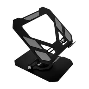 STAND PORTABLE TRION TL200 NOTEBOOK-TABLET ALUMINIUM BLACK