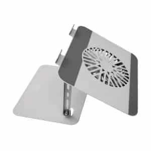 STAND PORTABLE TRION NOTEBOOK-TABLET ALUMINIUM VENTILADOR TL-300 SILVER